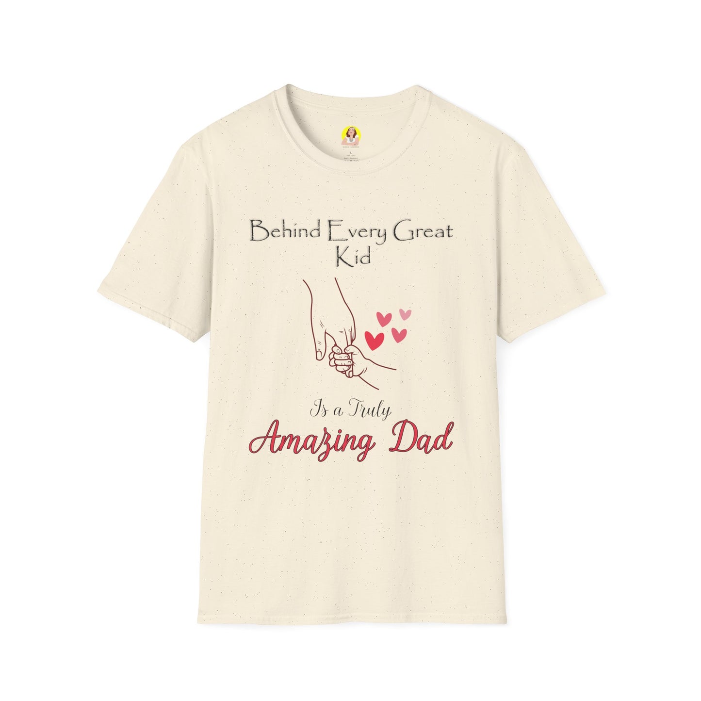 Amazing Dad Unisex Softstyle T-Shirt - Perfect for Father’s Day, Birthday Gift, Casual Wear, Family Gatherings, Gift for Dads