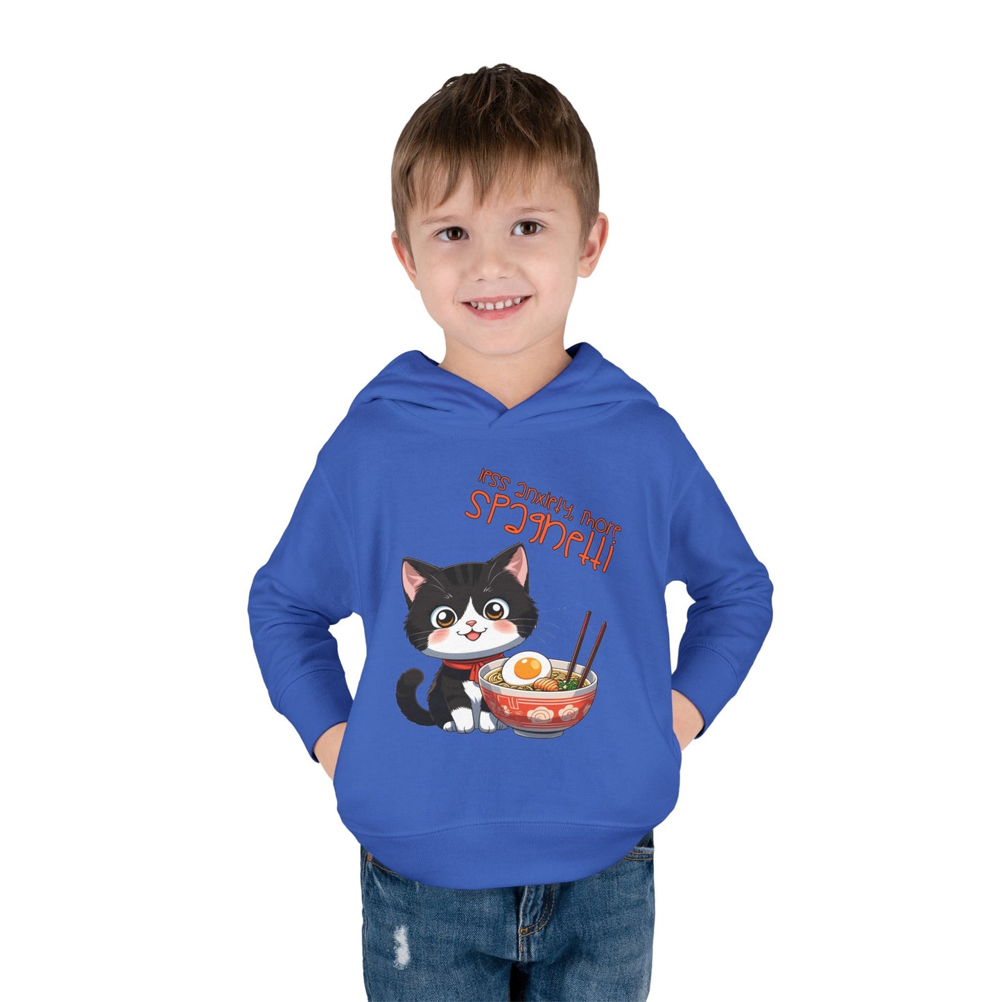 Cute Cat Toddler Hoodie, Adorable Fleece Pullover, Kids Gift, Cozy Winter Wear, Funny Animal Apparel, Cat Lover Hoodie, Cute Toddler Outfits