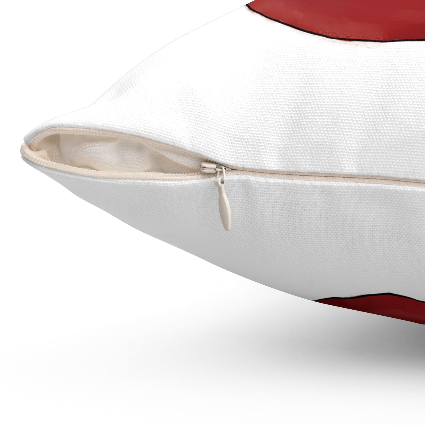Cute Bunny Cherry Throw Pillow – Adorable Home Decor for Animal Lovers