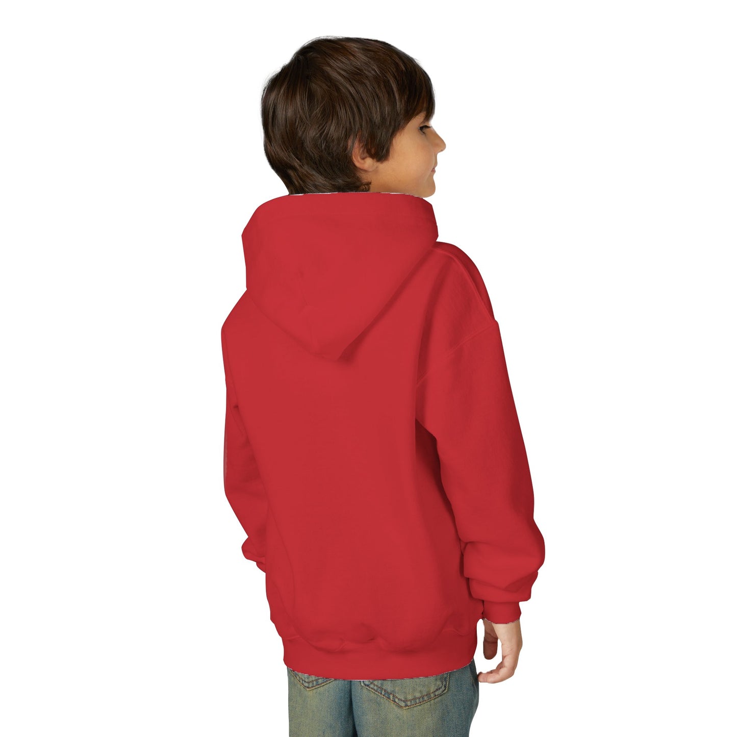 Funny Cat Bored Youth Hoodie, Cute Cat Sweatshirt, Kids Gift, Animal Lover Apparel, Fun Hoodie for Children, Everyday Wear