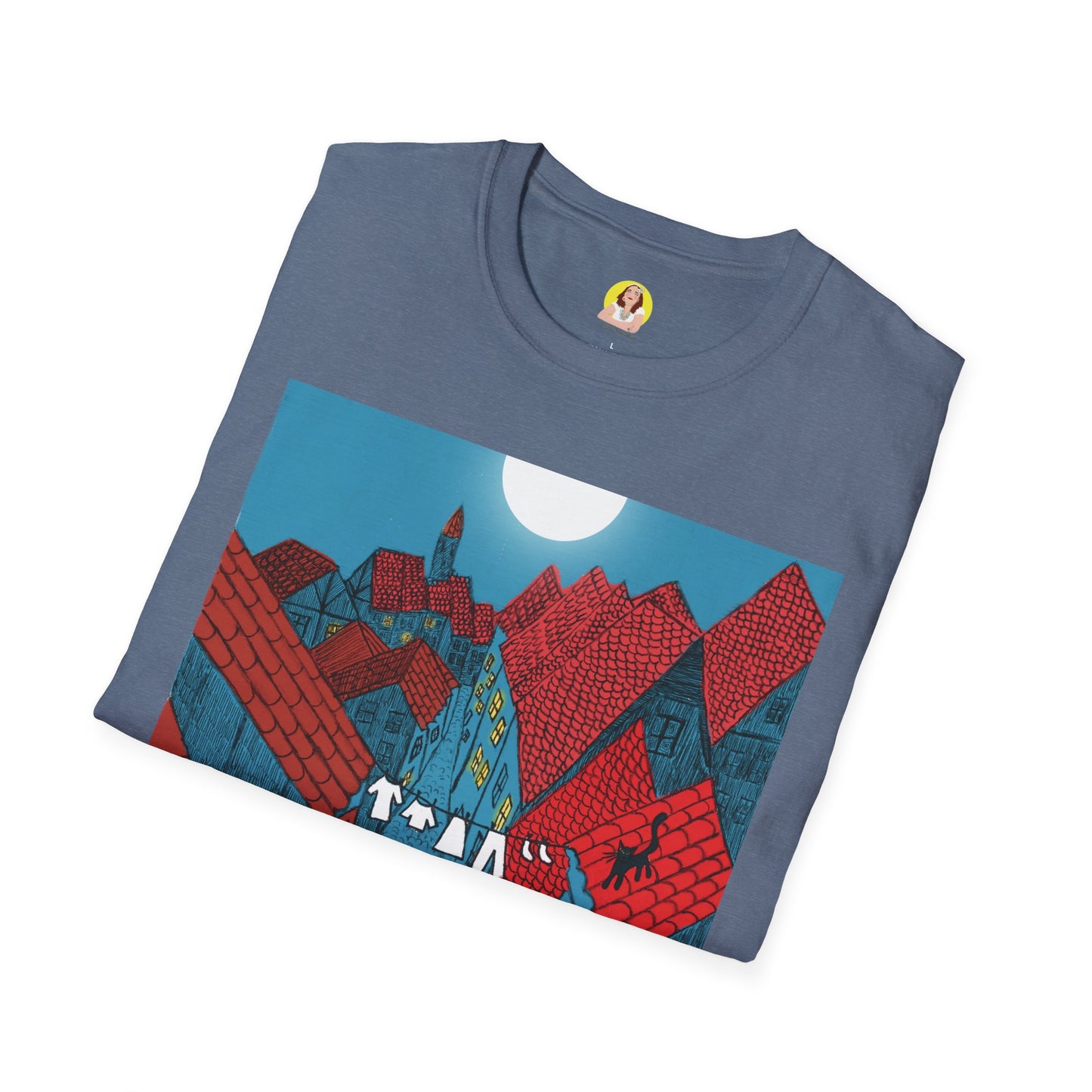 Artistic Unisex T-Shirt with Unique Design, Graphic Tee, Casual Wear, Gift for Art Lovers, Summer Essential