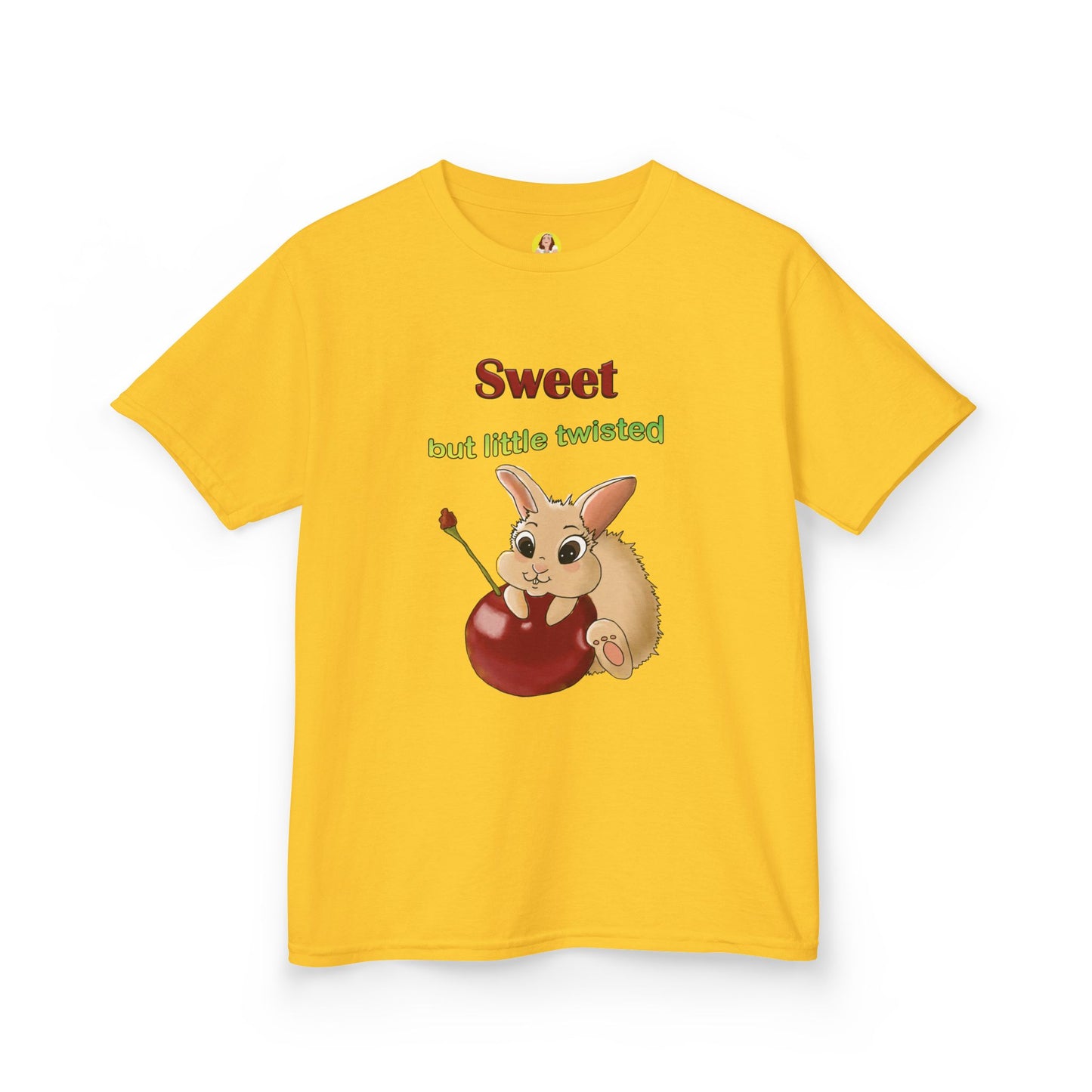Cute Bunny Kids Tee - Heavy Cotton™ T-Shirt for Spring Celebrations