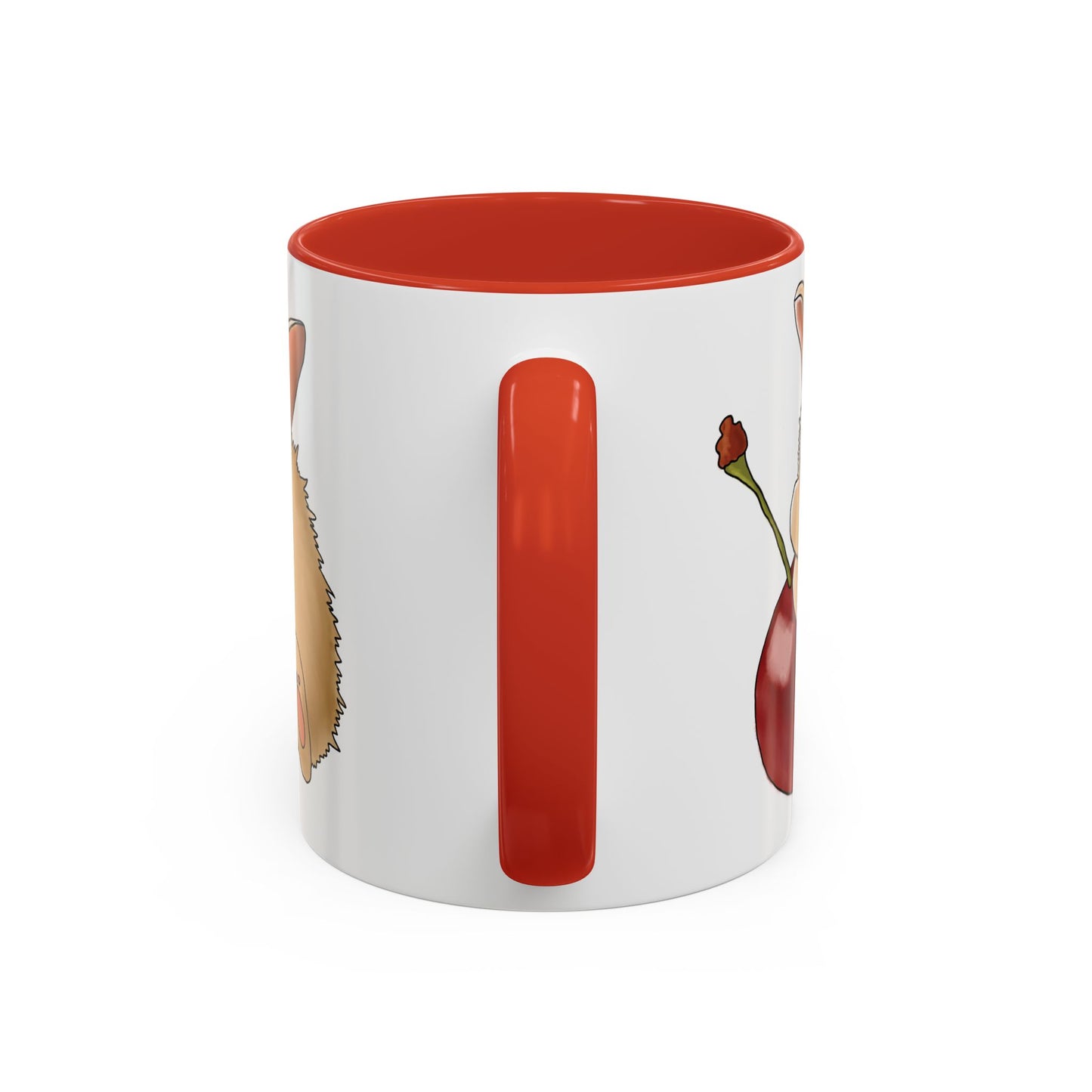 Adorable Bunny Accent Coffee Mug - Cute Animal Design for Kids and Adults