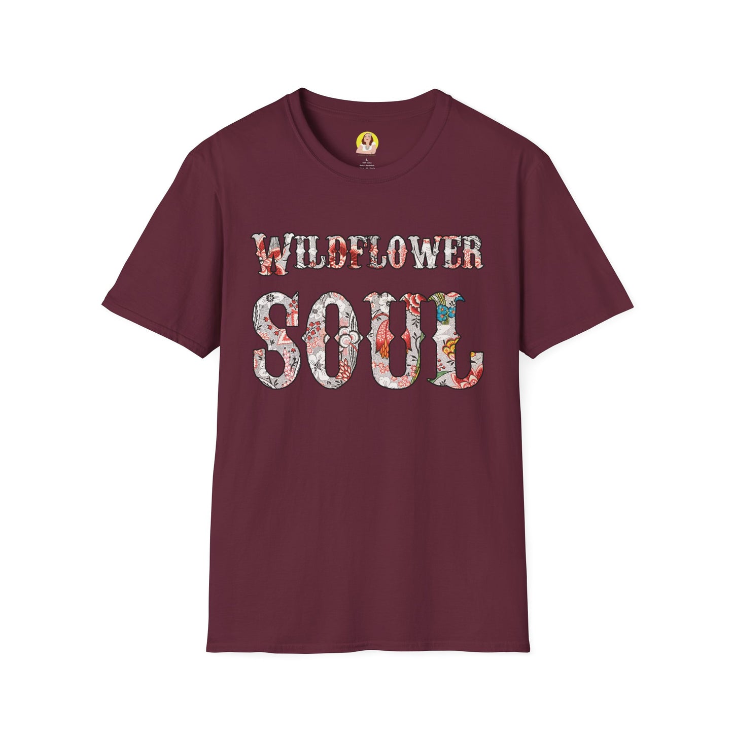 Wildflower Soul Unisex T-Shirt | Nature Lover Gift, Boho Style Tee, Comfortable Fashion, Summer Wear, Festival Outfit