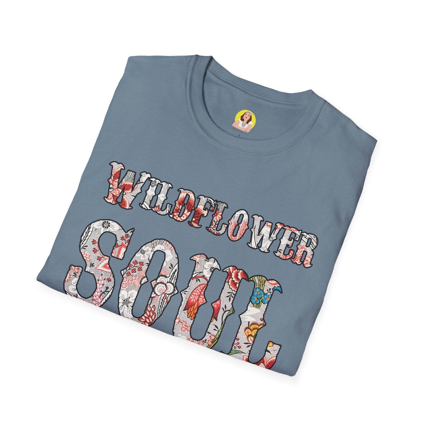 Wildflower Soul Unisex T-Shirt | Nature Lover Gift, Boho Style Tee, Comfortable Fashion, Summer Wear, Festival Outfit