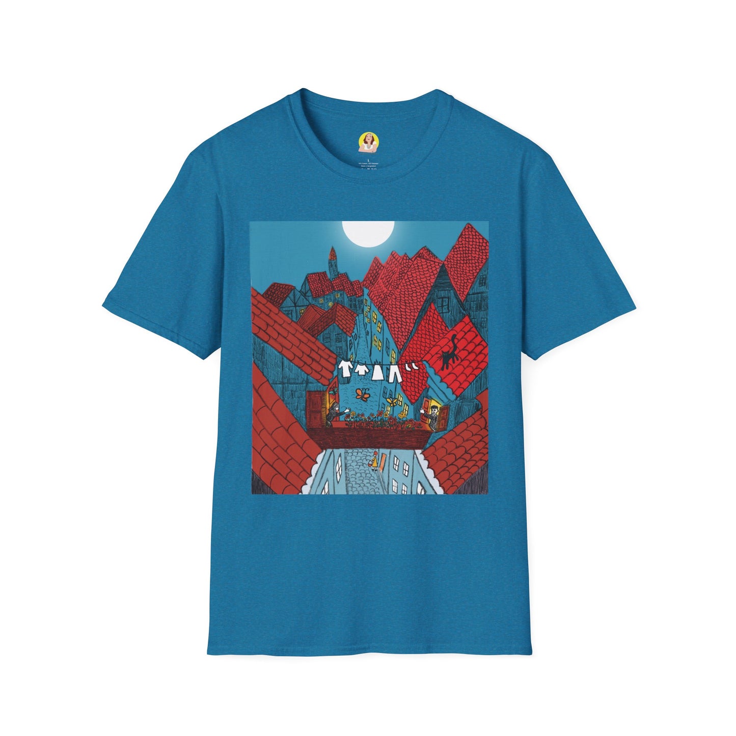 Artistic Unisex T-Shirt with Unique Design, Graphic Tee, Casual Wear, Gift for Art Lovers, Summer Essential