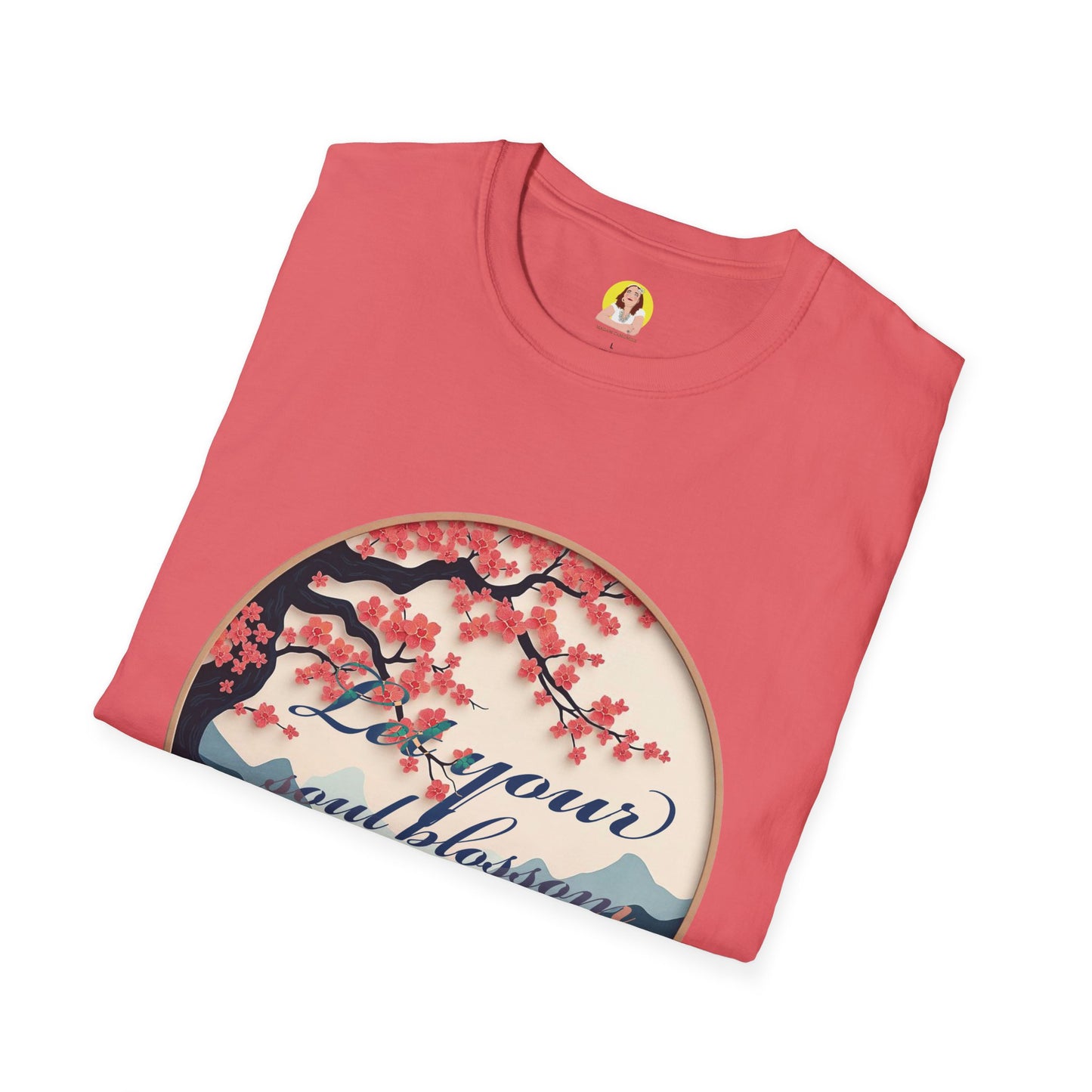 Cherry Blossom Graphic T-Shirt, Floral Tee for Nature Lovers, Spring Fashion, Travel Souvenir, Gift for Her