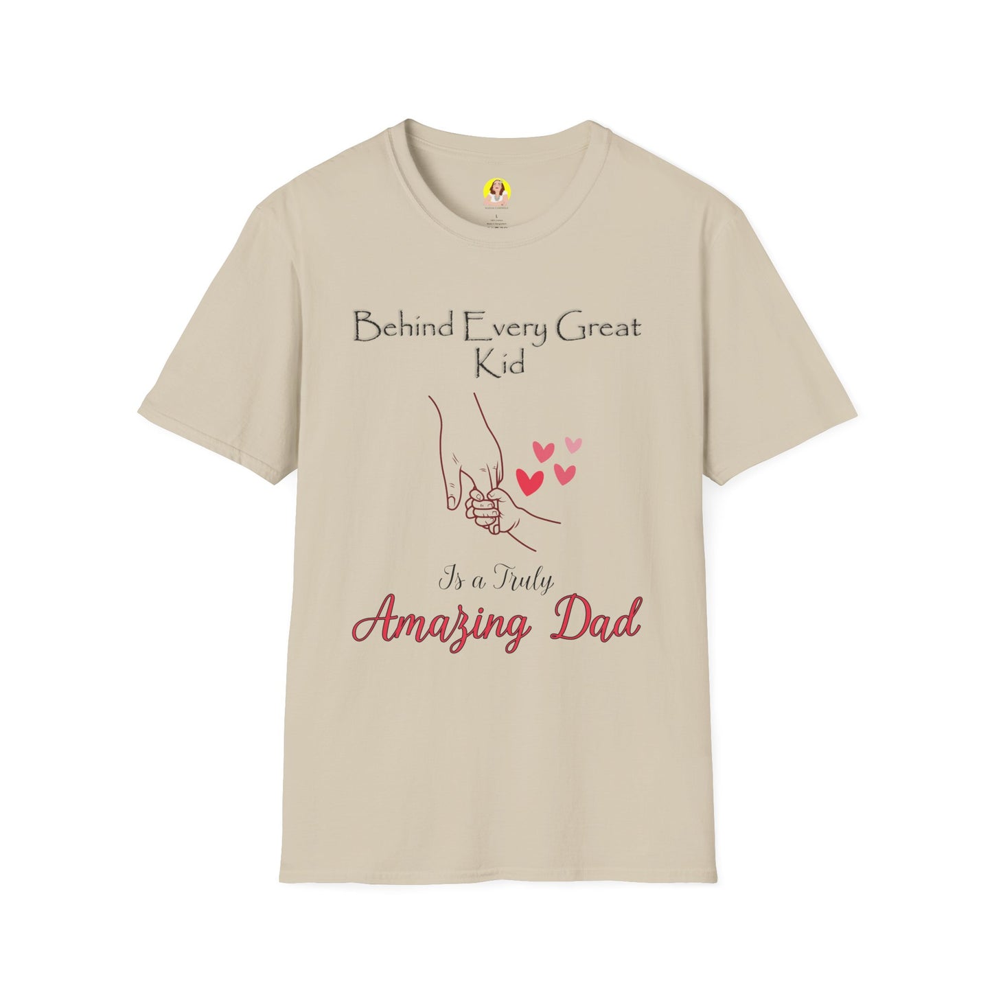 Amazing Dad Unisex Softstyle T-Shirt - Perfect for Father’s Day, Birthday Gift, Casual Wear, Family Gatherings, Gift for Dads
