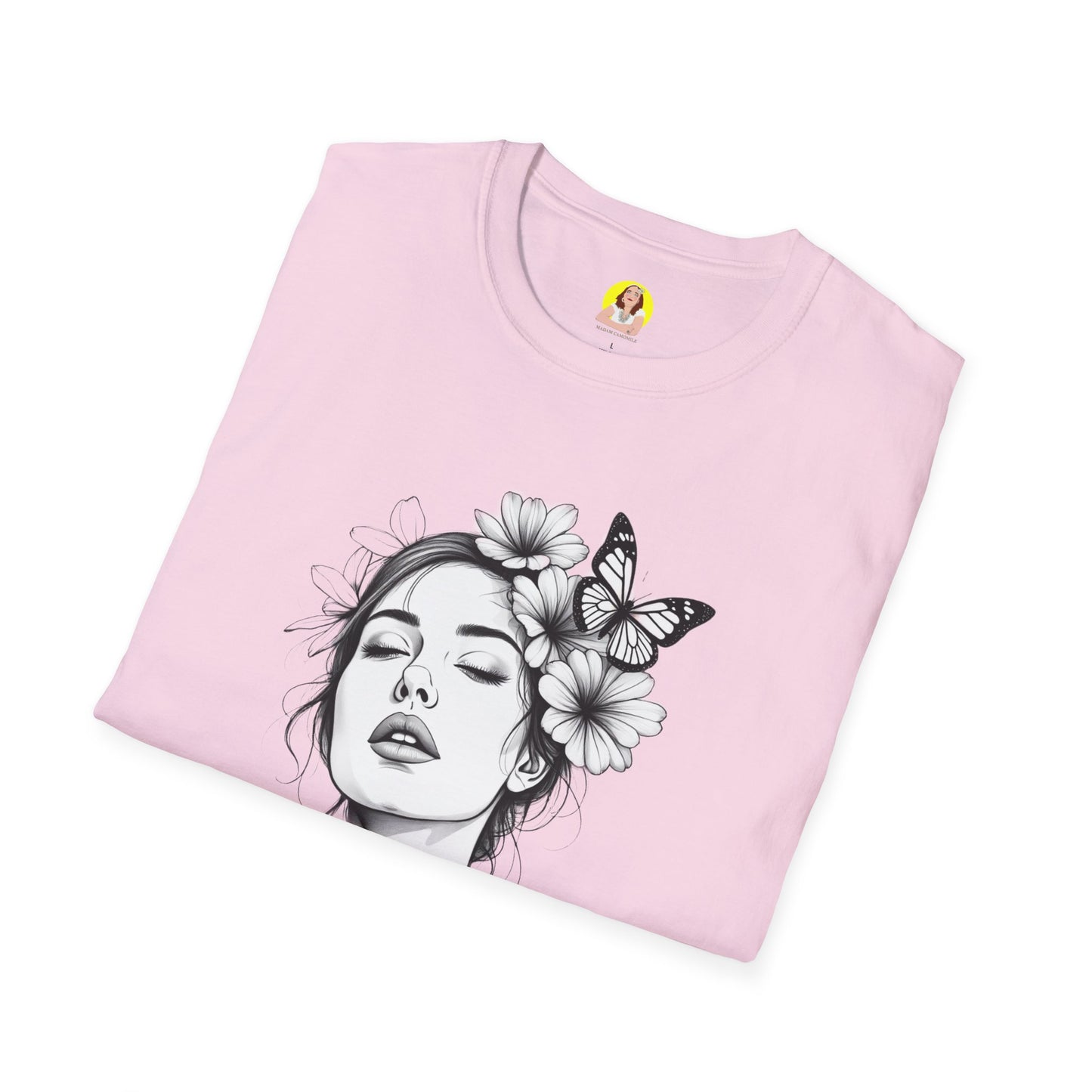 Empowering Floral T-Shirt, Inspirational Shirt, Self-Love Apparel, Gift for Her, Motivational Quote Tee