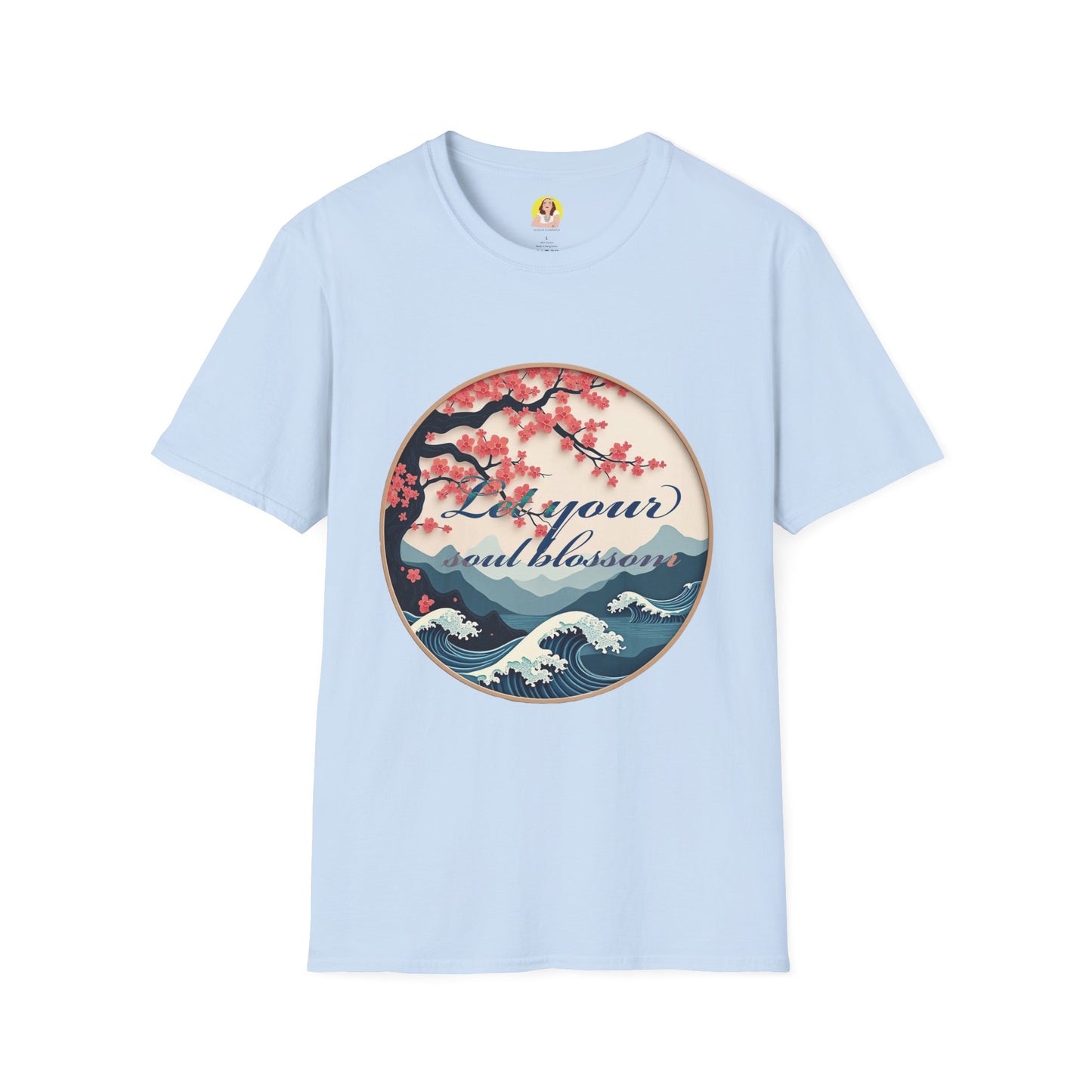 Cherry Blossom Graphic T-Shirt, Floral Tee for Nature Lovers, Spring Fashion, Travel Souvenir, Gift for Her