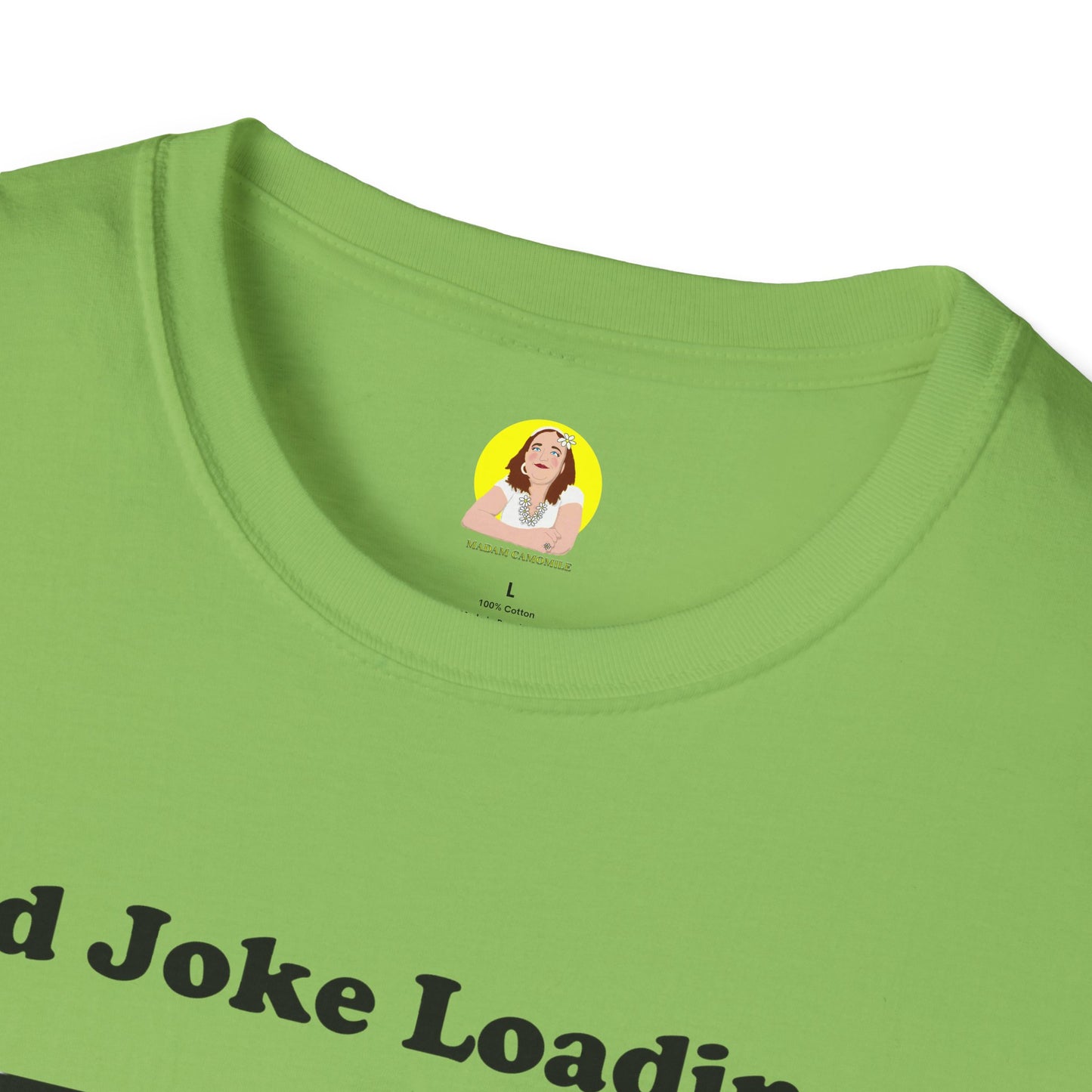 Dad Joke Loading Unisex Softstyle T-Shirt, Funny Gift for Dads, Father's Day Tee, Humor Apparel, Casual Wear