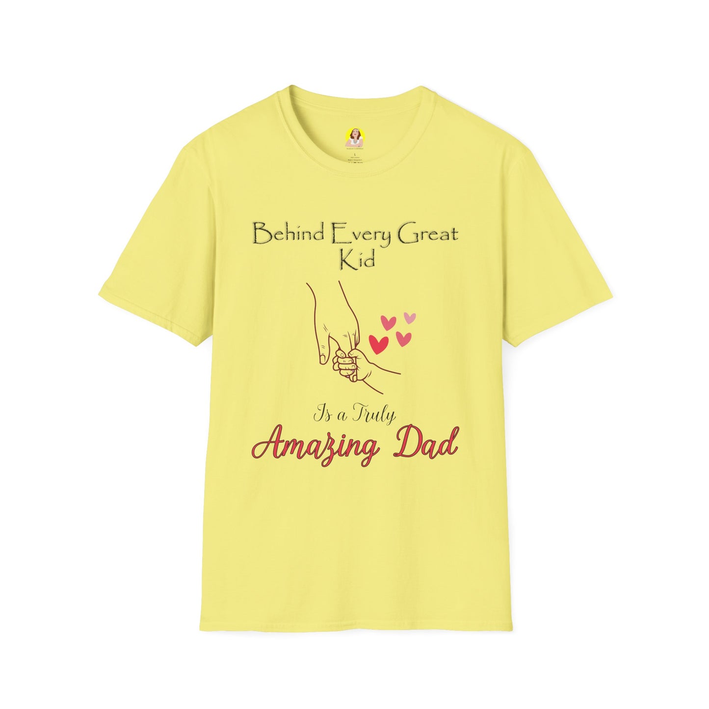 Amazing Dad Unisex Softstyle T-Shirt - Perfect for Father’s Day, Birthday Gift, Casual Wear, Family Gatherings, Gift for Dads