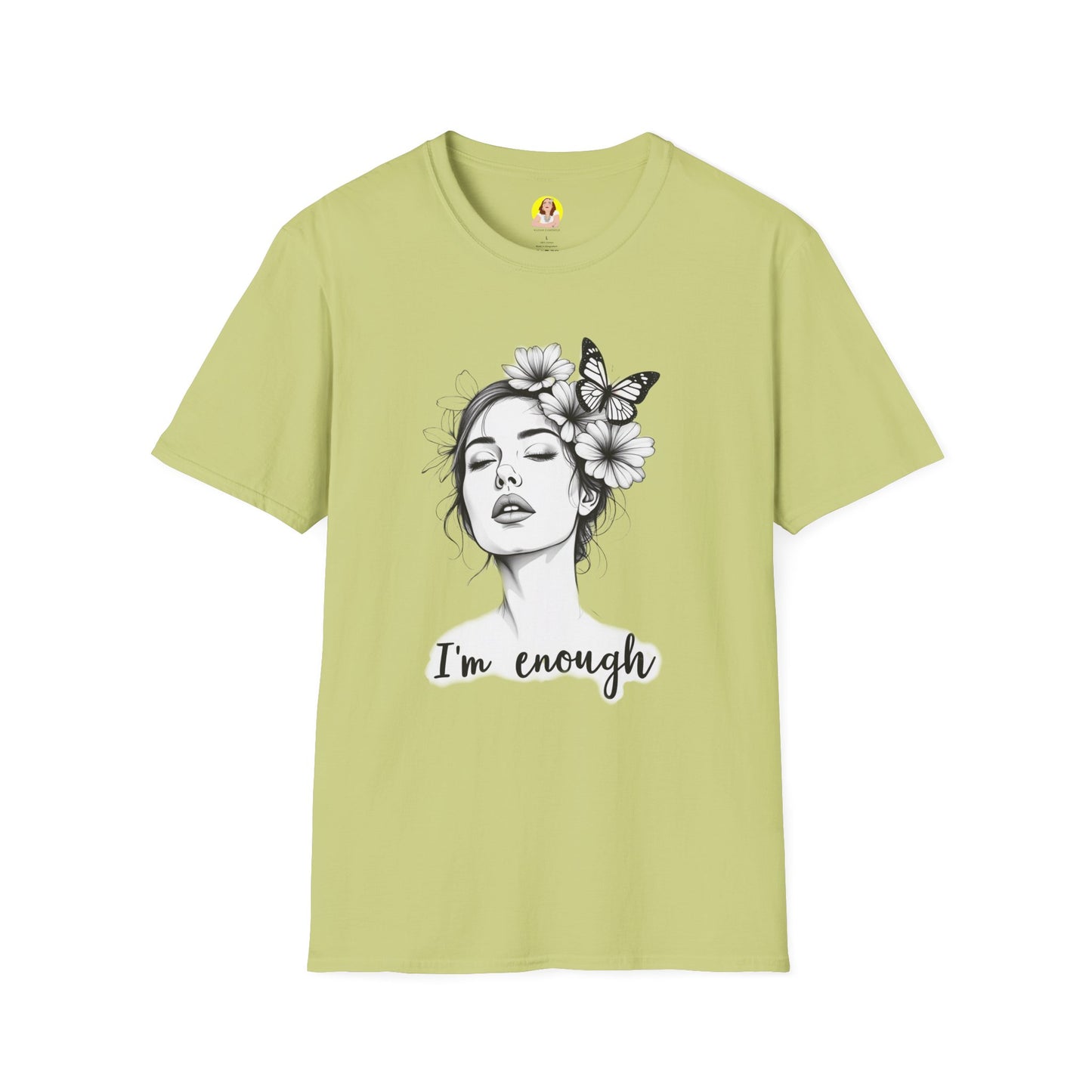 Empowering Floral T-Shirt, Inspirational Shirt, Self-Love Apparel, Gift for Her, Motivational Quote Tee