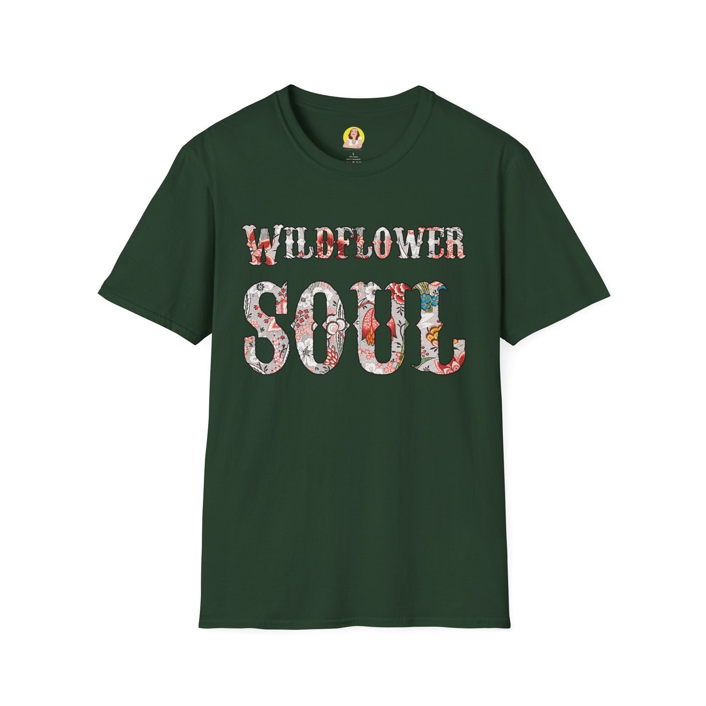 Wildflower Soul Unisex T-Shirt | Nature Lover Gift, Boho Style Tee, Comfortable Fashion, Summer Wear, Festival Outfit