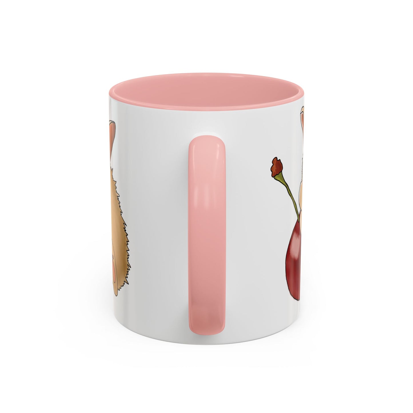 Adorable Bunny Accent Coffee Mug - Cute Animal Design for Kids and Adults