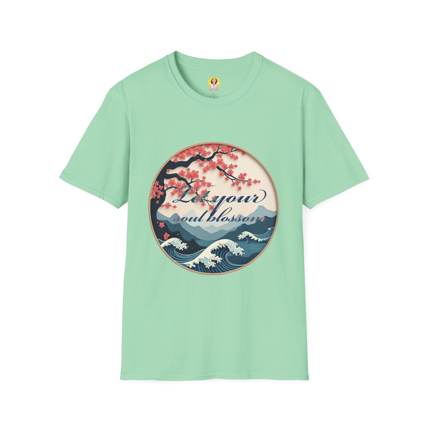 Cherry Blossom Graphic T-Shirt, Floral Tee for Nature Lovers, Spring Fashion, Travel Souvenir, Gift for Her