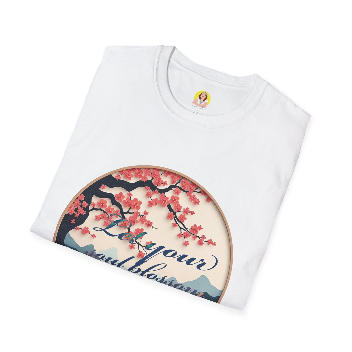 Cherry Blossom Graphic T-Shirt, Floral Tee for Nature Lovers, Spring Fashion, Travel Souvenir, Gift for Her