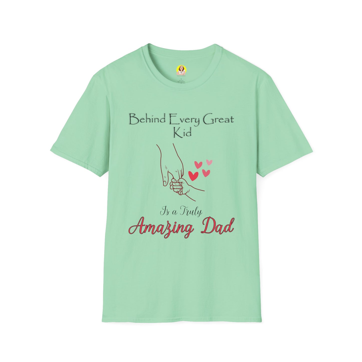 Amazing Dad Unisex Softstyle T-Shirt - Perfect for Father’s Day, Birthday Gift, Casual Wear, Family Gatherings, Gift for Dads
