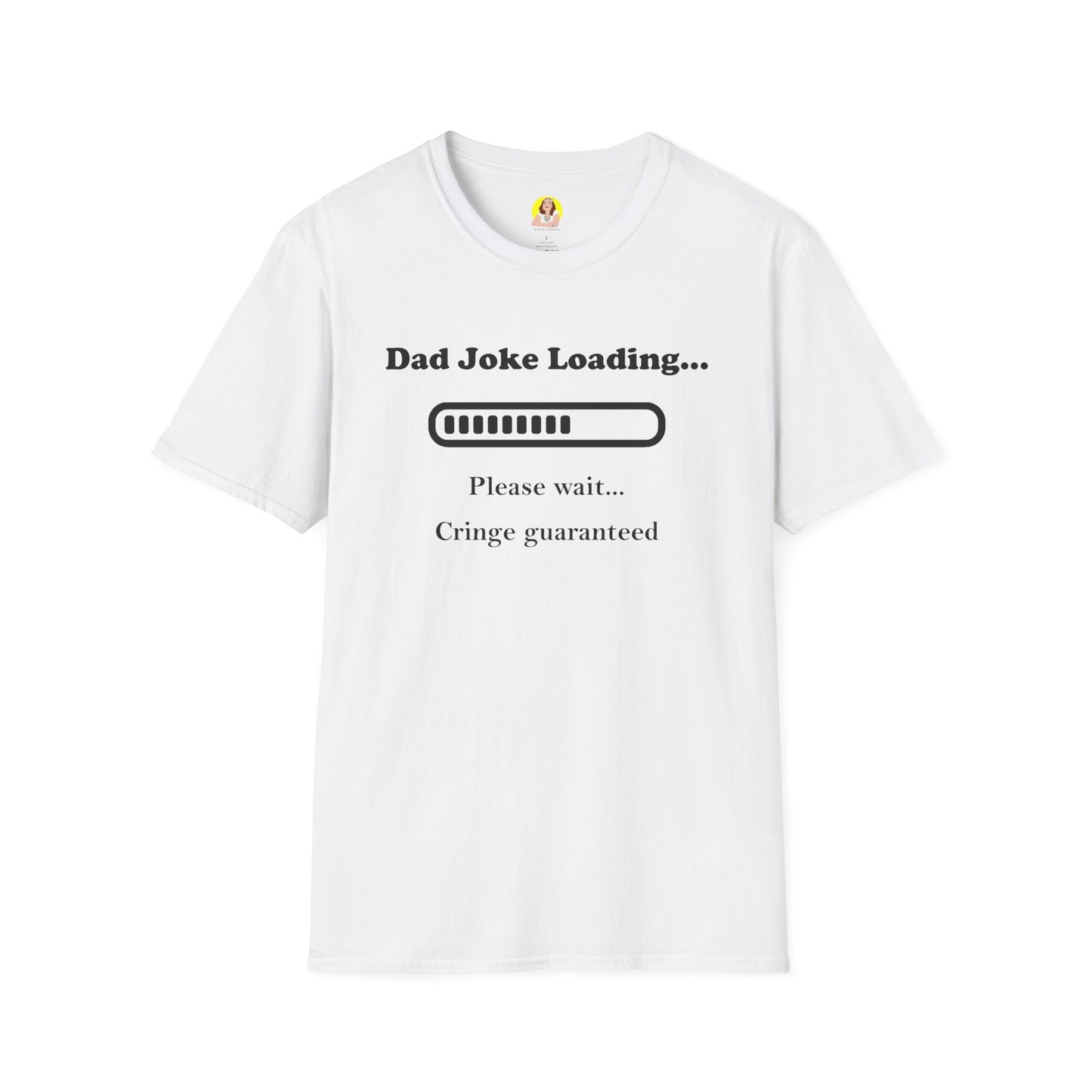 Dad Joke Loading Unisex Softstyle T-Shirt, Funny Gift for Dads, Father's Day Tee, Humor Apparel, Casual Wear