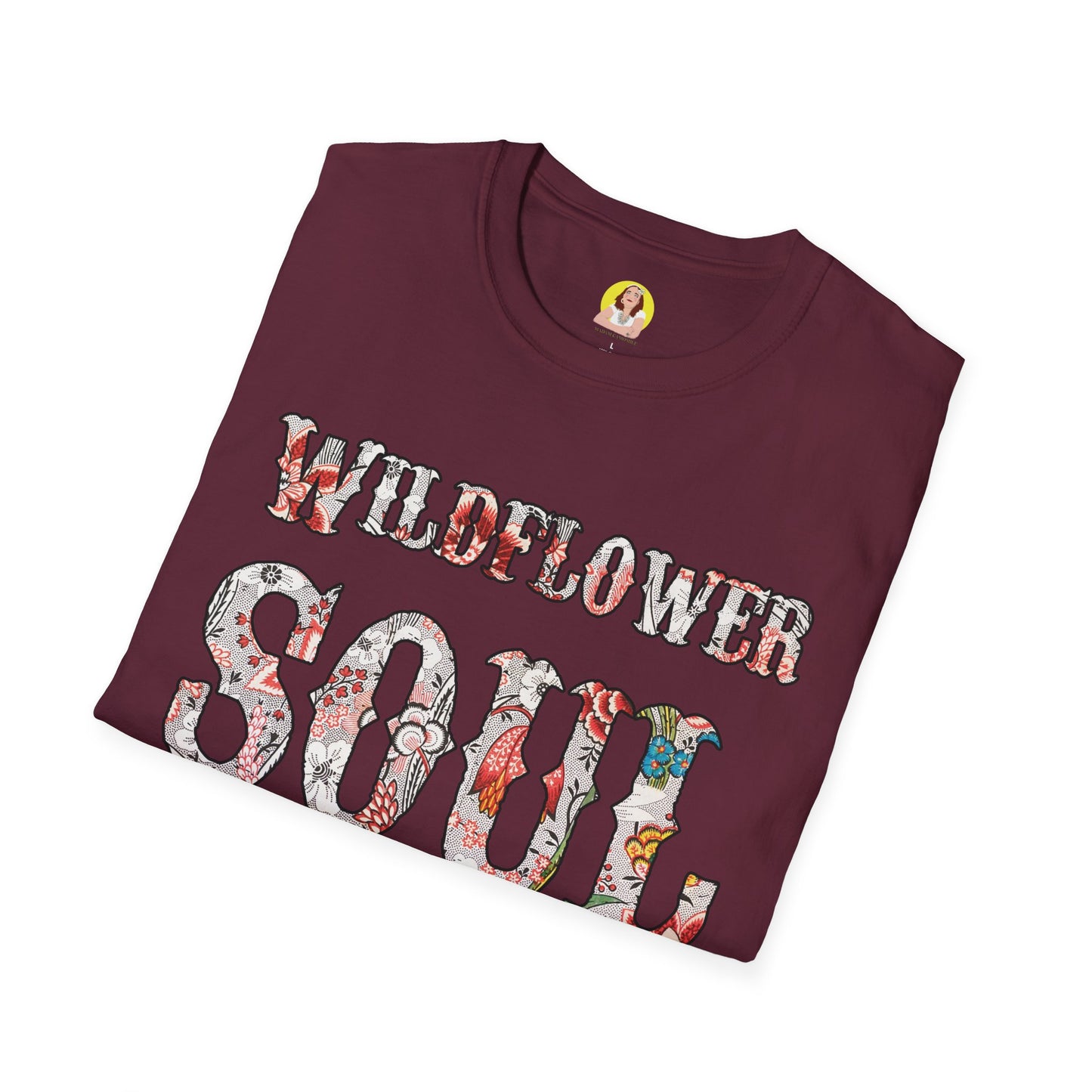 Wildflower Soul Unisex T-Shirt | Nature Lover Gift, Boho Style Tee, Comfortable Fashion, Summer Wear, Festival Outfit