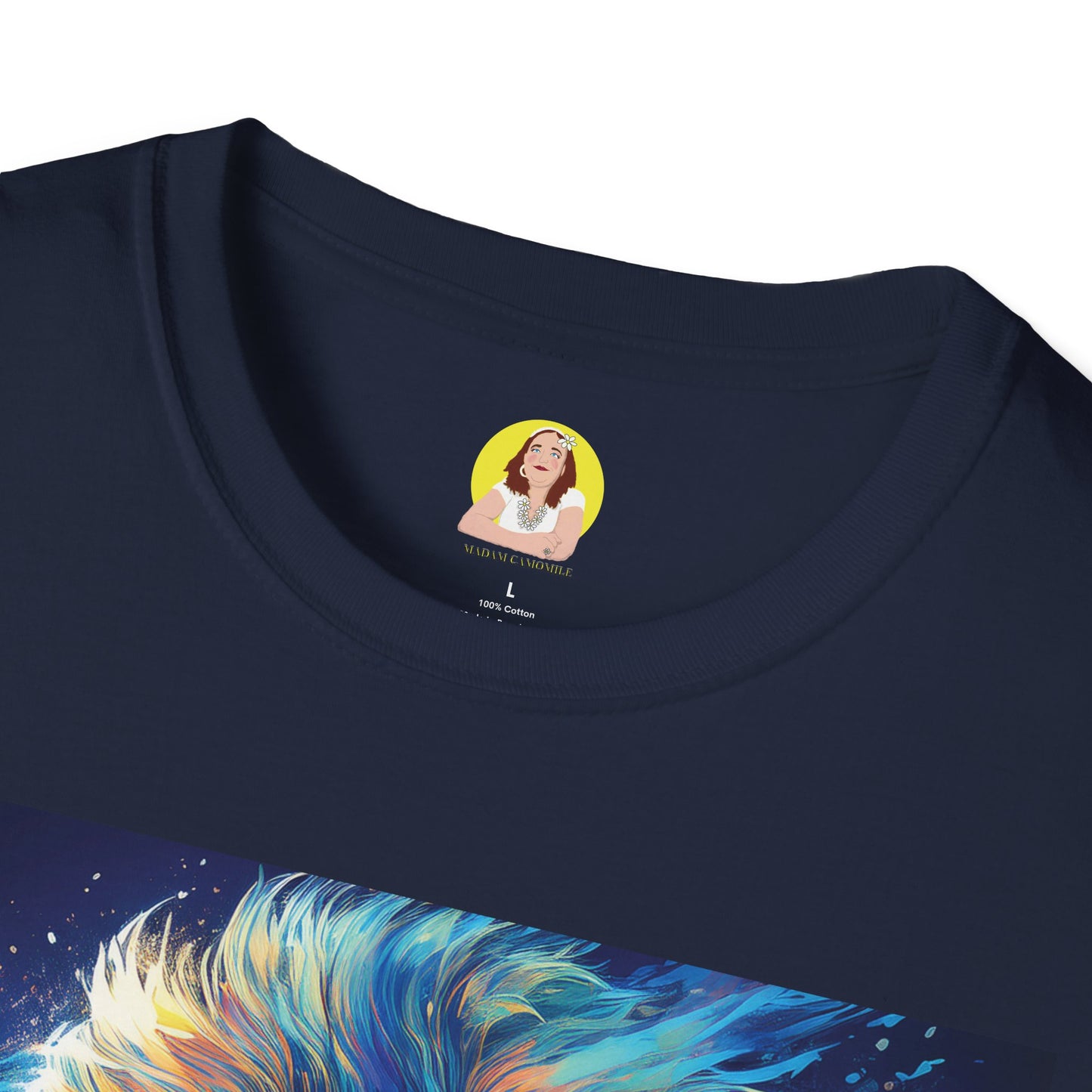 Majestic Lion Graphic T-Shirt, Lion Lover Gift, Israel Pride Tee, Casual Stylish Shirt, Unisex Art Tee, Unique Gift Idea