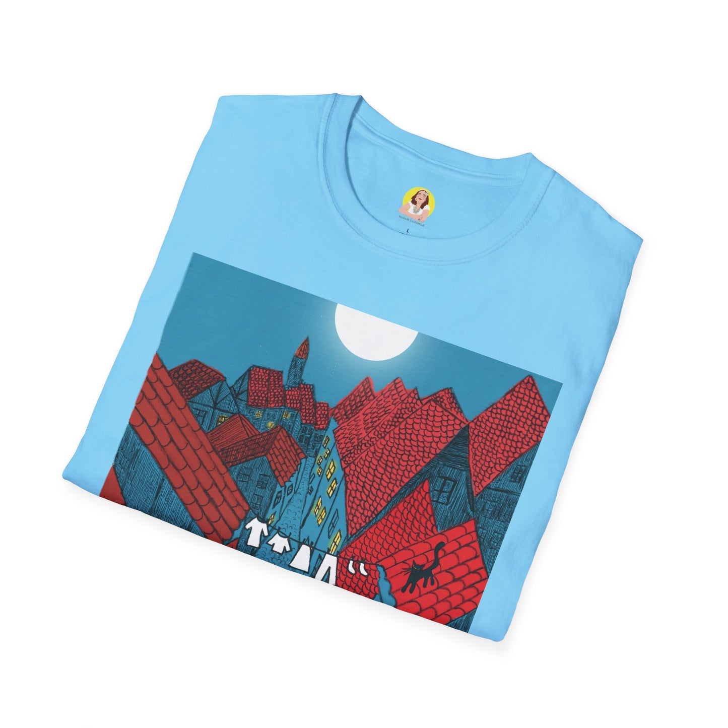 Artistic Unisex T-Shirt with Unique Design, Graphic Tee, Casual Wear, Gift for Art Lovers, Summer Essential