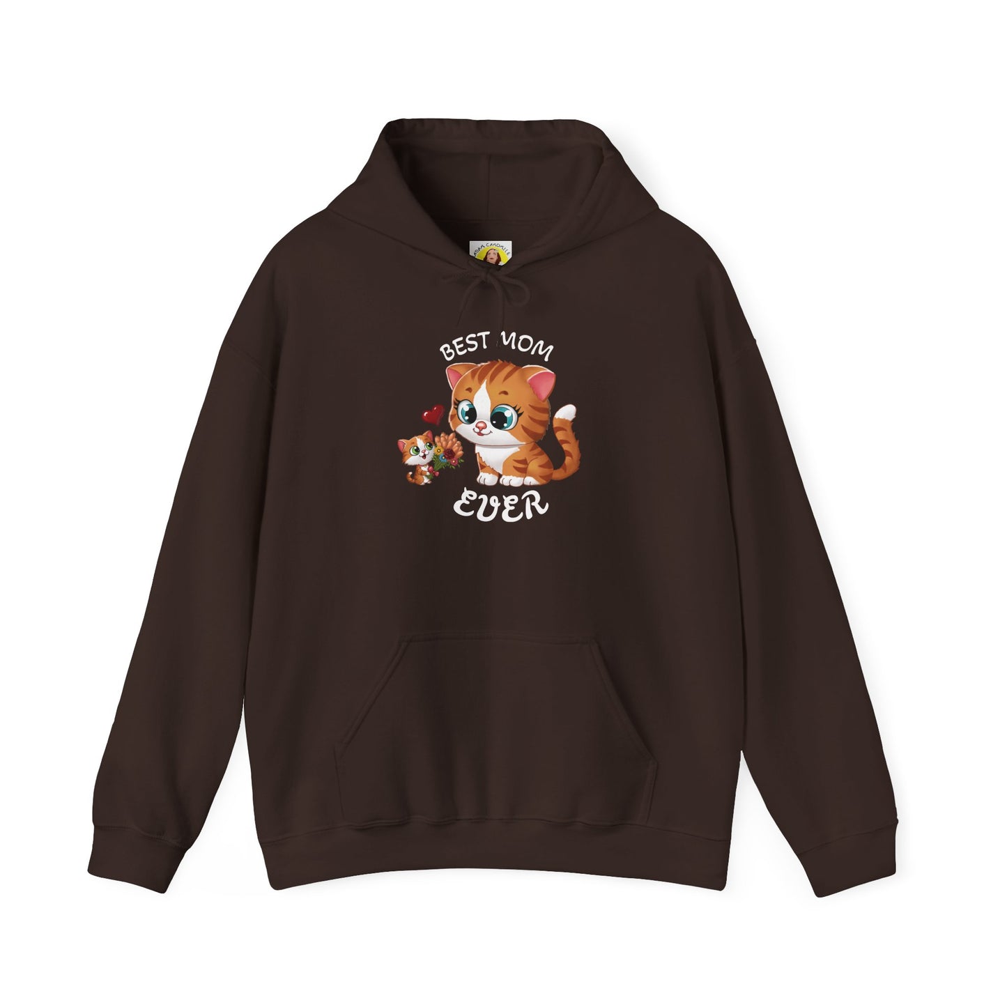 Best Mom Ever Cat Hooded Sweatshirt