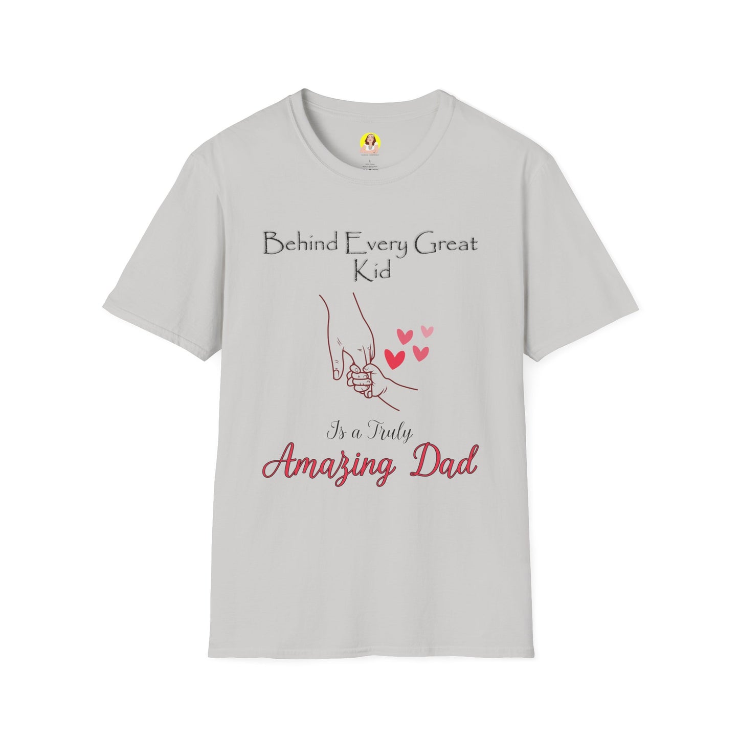 Amazing Dad Unisex Softstyle T-Shirt - Perfect for Father’s Day, Birthday Gift, Casual Wear, Family Gatherings, Gift for Dads