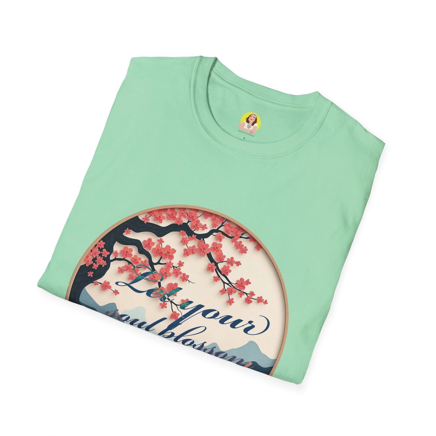 Cherry Blossom Graphic T-Shirt, Floral Tee for Nature Lovers, Spring Fashion, Travel Souvenir, Gift for Her