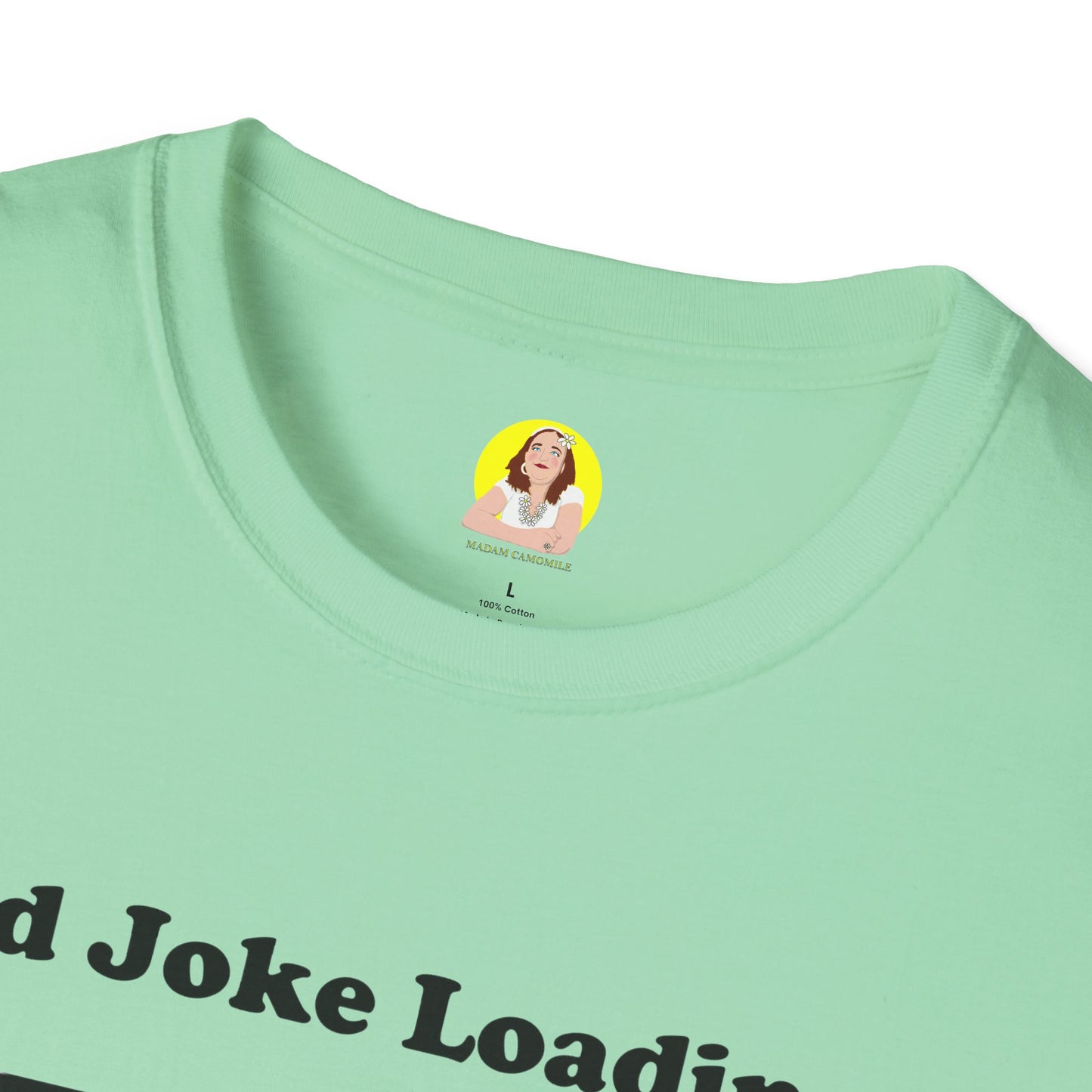 Dad Joke Loading Unisex Softstyle T-Shirt, Funny Gift for Dads, Father's Day Tee, Humor Apparel, Casual Wear