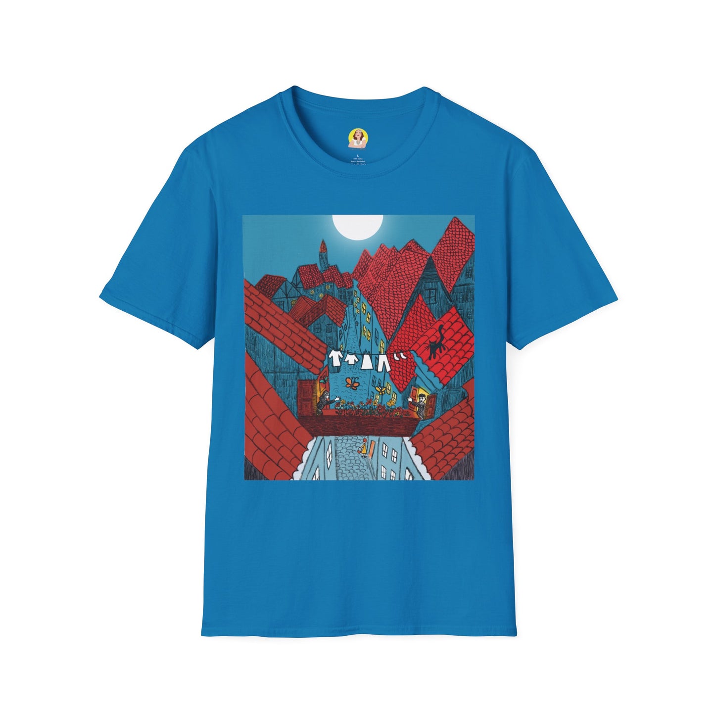 Artistic Unisex T-Shirt with Unique Design, Graphic Tee, Casual Wear, Gift for Art Lovers, Summer Essential