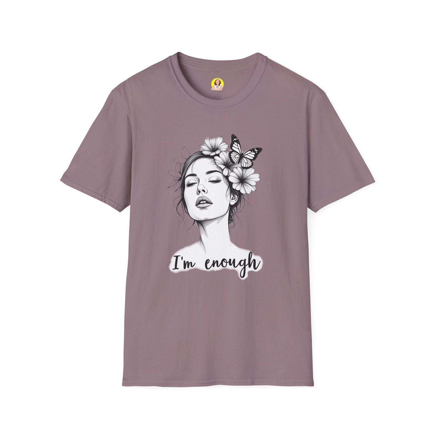 Empowering Floral T-Shirt, Inspirational Shirt, Self-Love Apparel, Gift for Her, Motivational Quote Tee