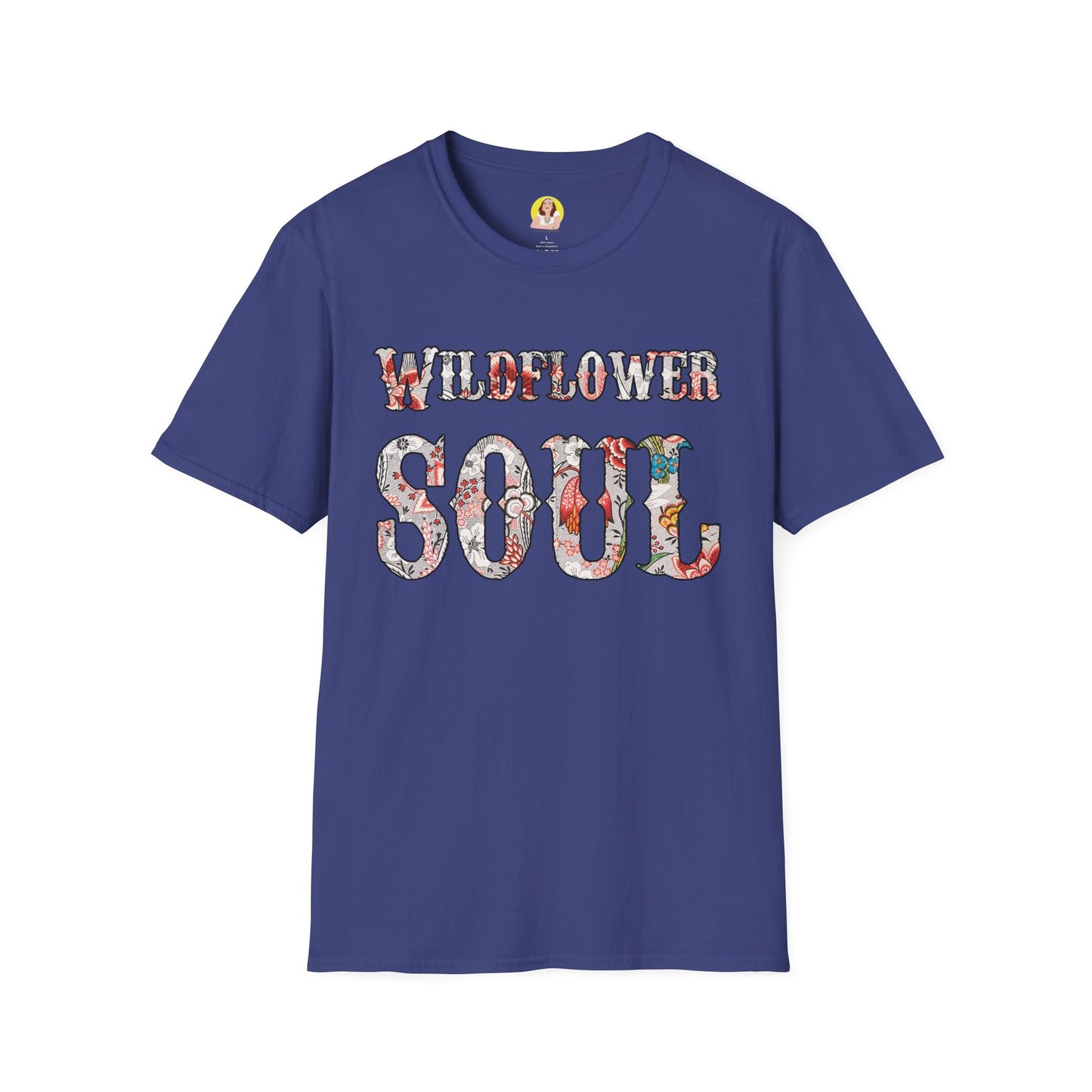 Wildflower Soul Unisex T-Shirt | Nature Lover Gift, Boho Style Tee, Comfortable Fashion, Summer Wear, Festival Outfit