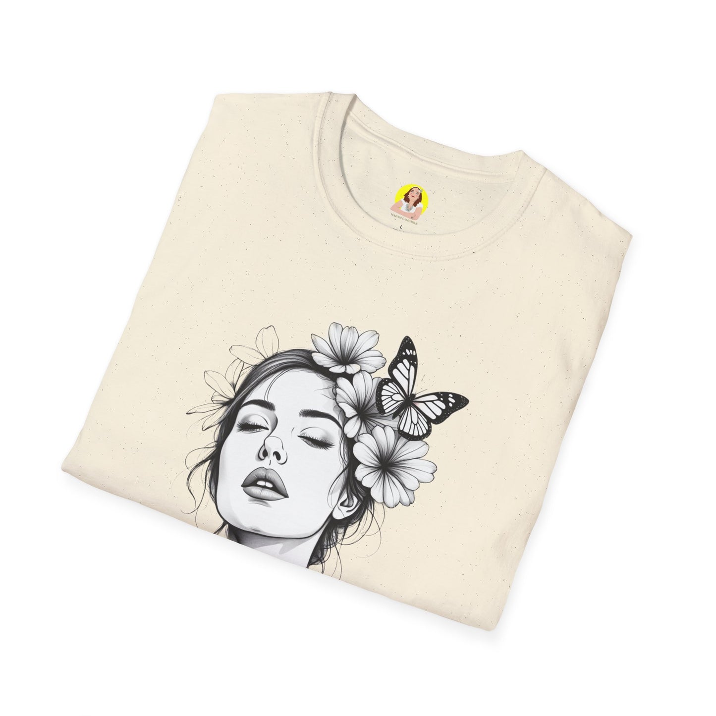 Empowering Floral T-Shirt, Inspirational Shirt, Self-Love Apparel, Gift for Her, Motivational Quote Tee
