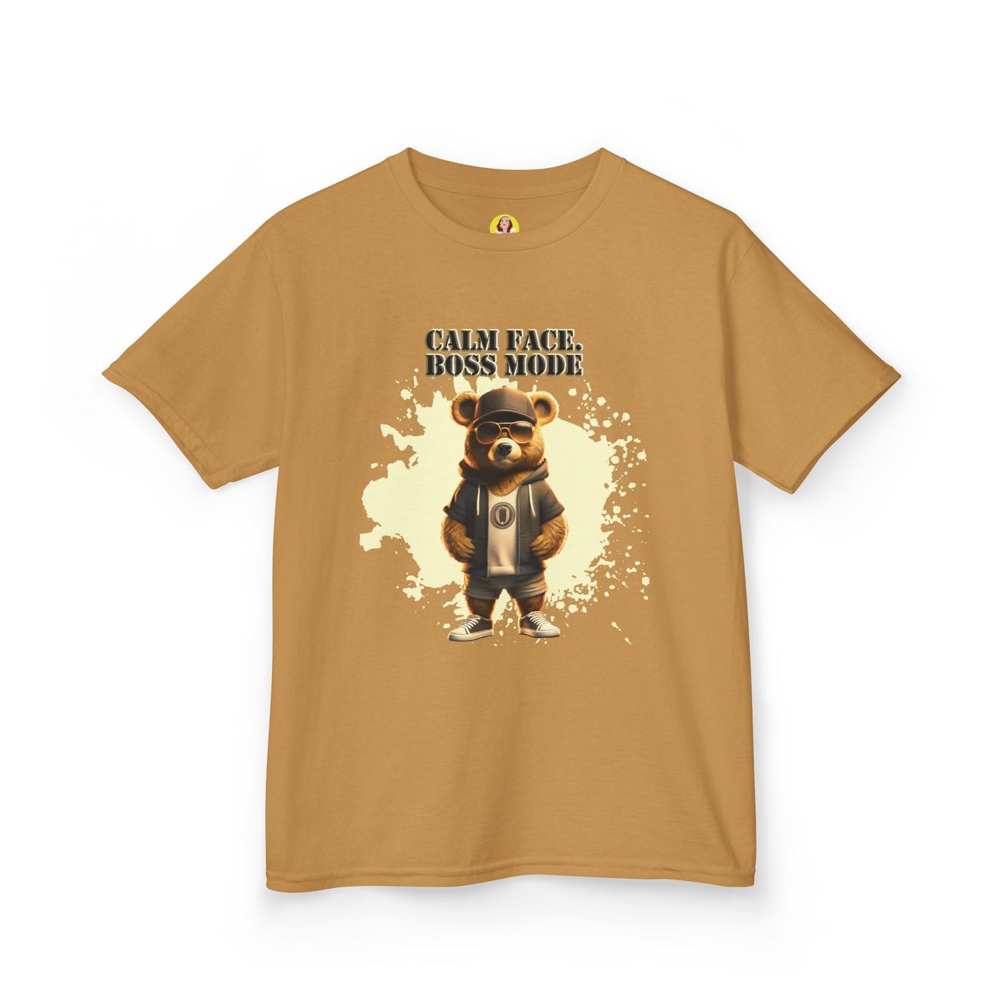 Kids Boss Mode Tee, Cute Kids T-Shirt, Fun Gift for Boys, Colorful Cotton Tee, Playful Apparel for Kids, Birthday Gift Idea