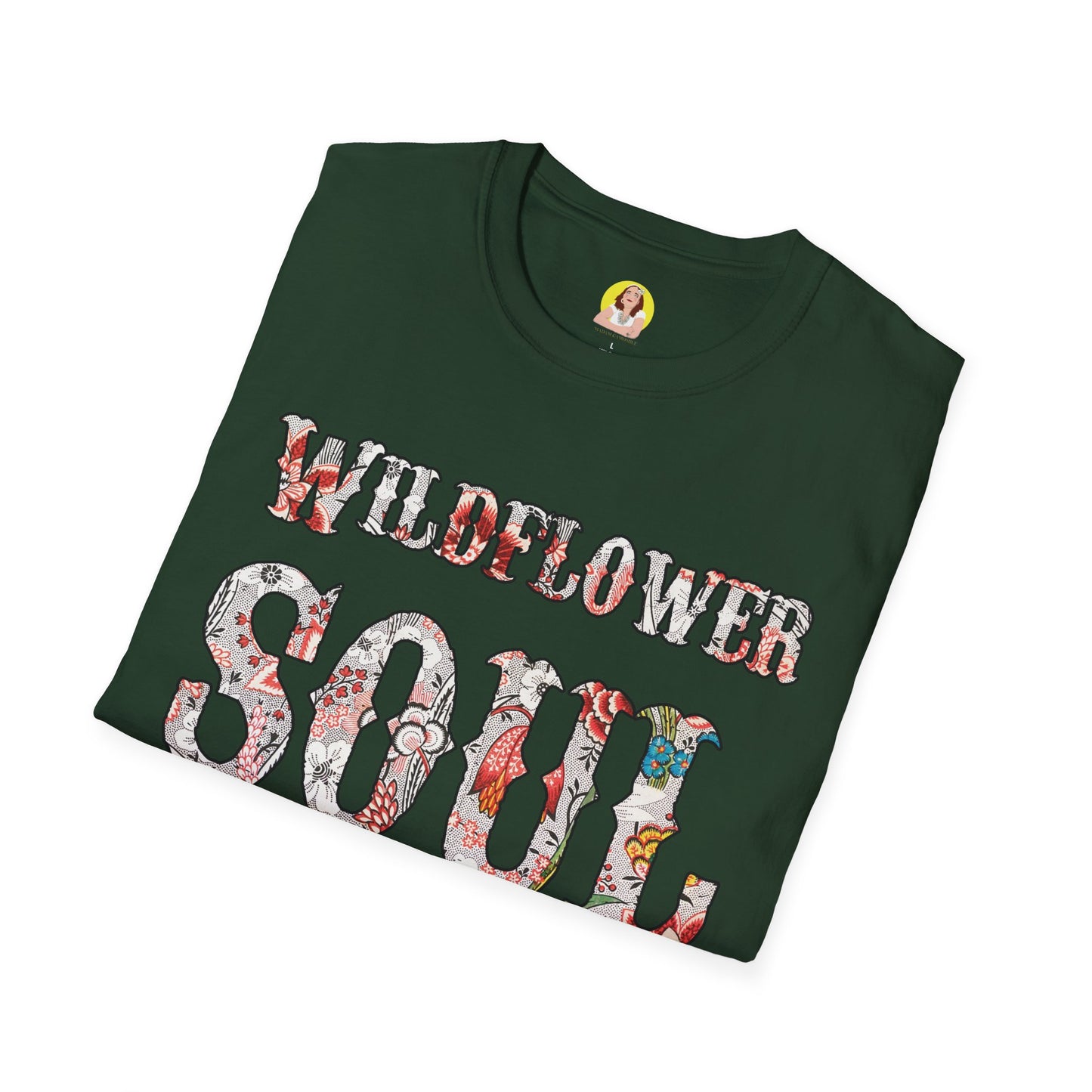 Wildflower Soul Unisex T-Shirt | Nature Lover Gift, Boho Style Tee, Comfortable Fashion, Summer Wear, Festival Outfit