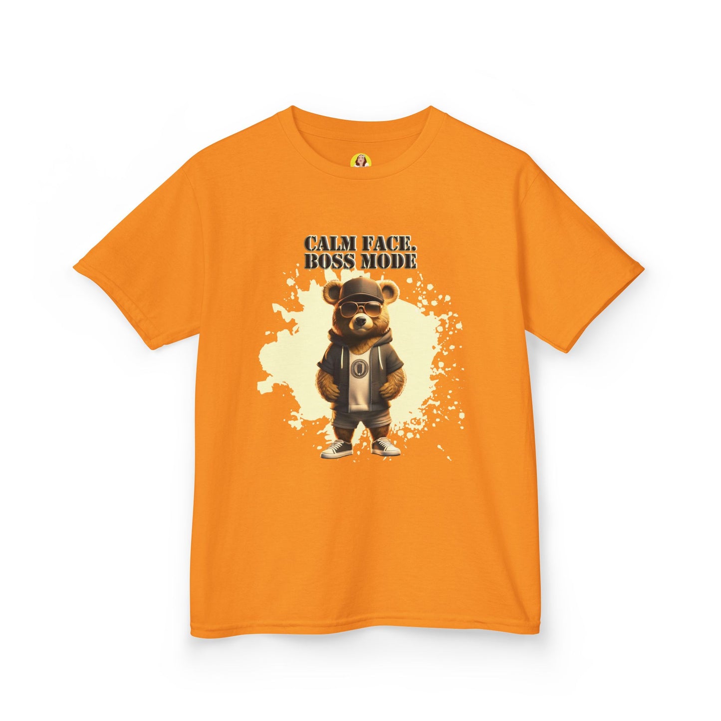 Kids Boss Mode Tee, Cute Kids T-Shirt, Fun Gift for Boys, Colorful Cotton Tee, Playful Apparel for Kids, Birthday Gift Idea