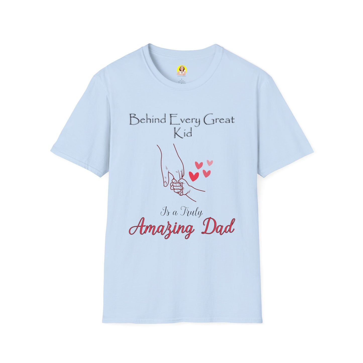 Amazing Dad Unisex Softstyle T-Shirt - Perfect for Father’s Day, Birthday Gift, Casual Wear, Family Gatherings, Gift for Dads