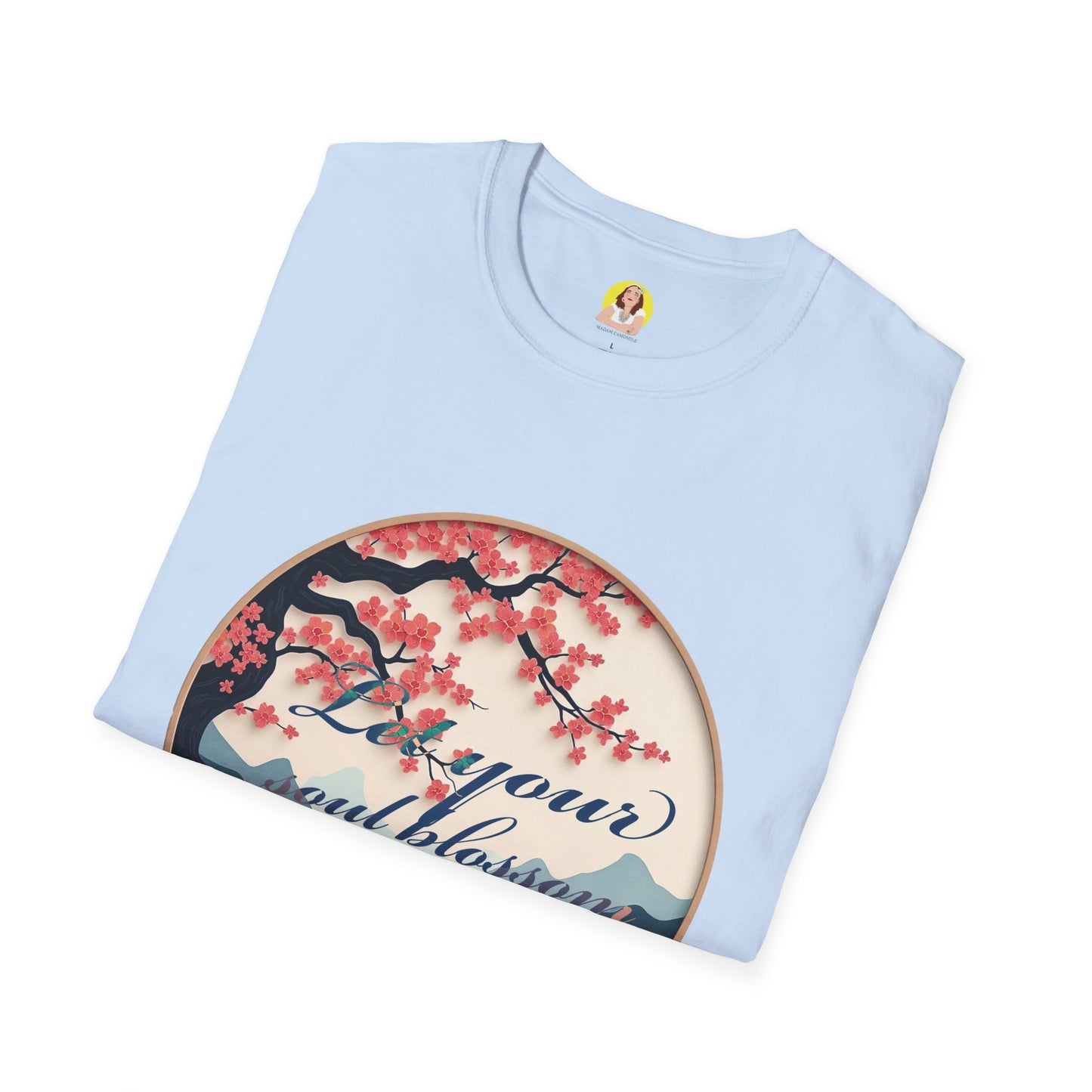 Cherry Blossom Graphic T-Shirt, Floral Tee for Nature Lovers, Spring Fashion, Travel Souvenir, Gift for Her