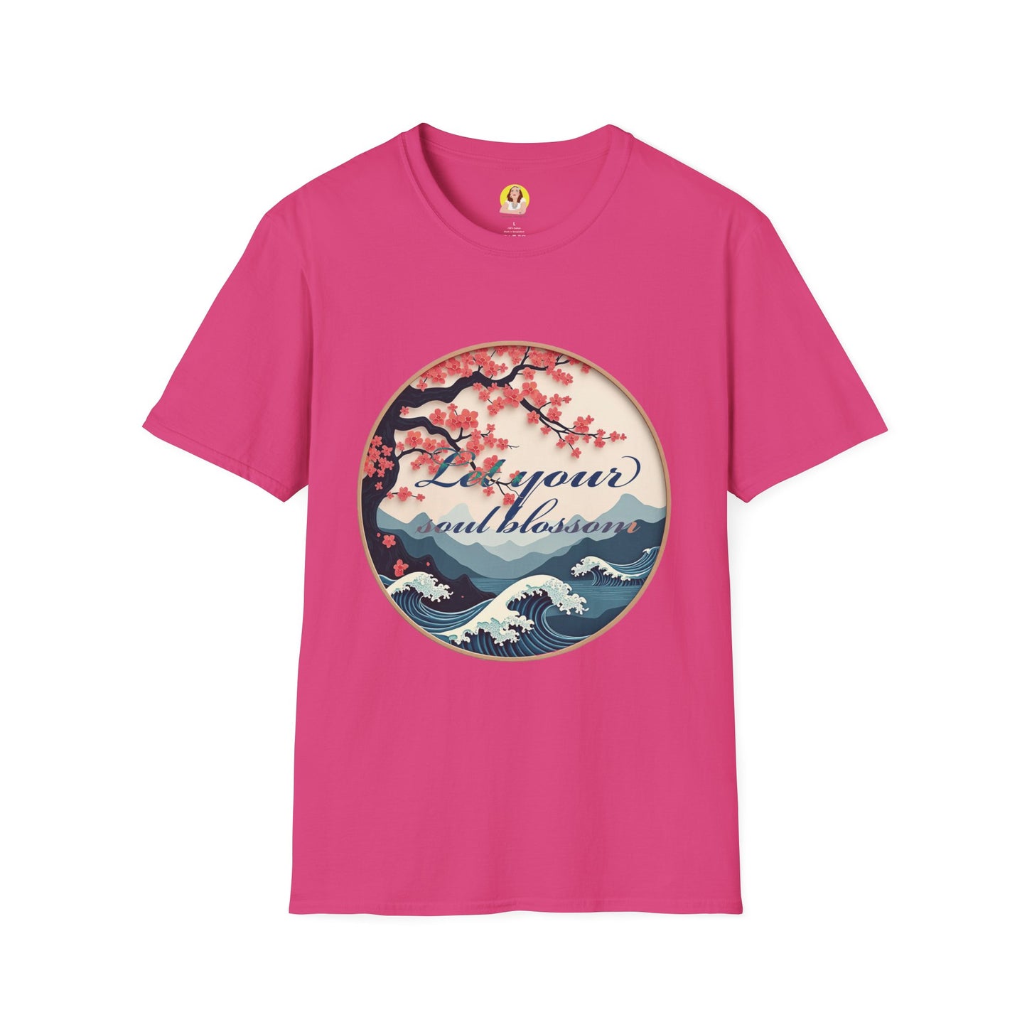 Cherry Blossom Graphic T-Shirt, Floral Tee for Nature Lovers, Spring Fashion, Travel Souvenir, Gift for Her