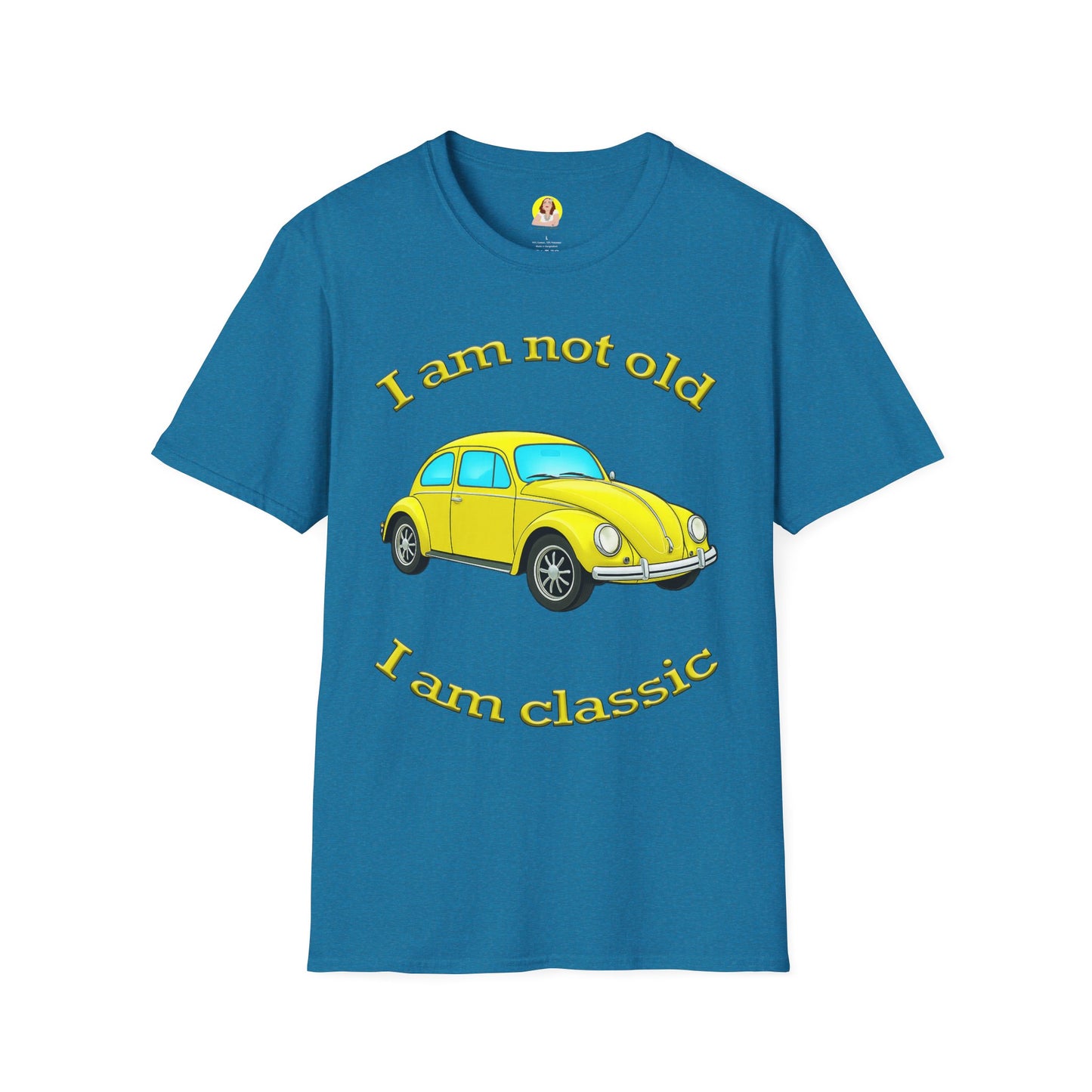 Classic Car Humor T-Shirt, Funny Gift for Father's Day, Retro Tee, Vintage Car Shirt, Birthday Present, Classic Style Apparel