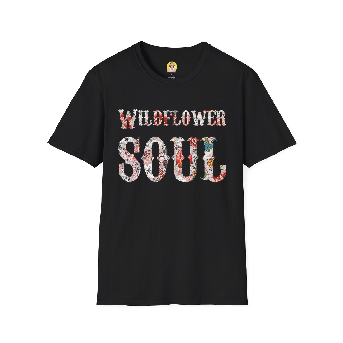 Wildflower Soul Unisex T-Shirt | Nature Lover Gift, Boho Style Tee, Comfortable Fashion, Summer Wear, Festival Outfit
