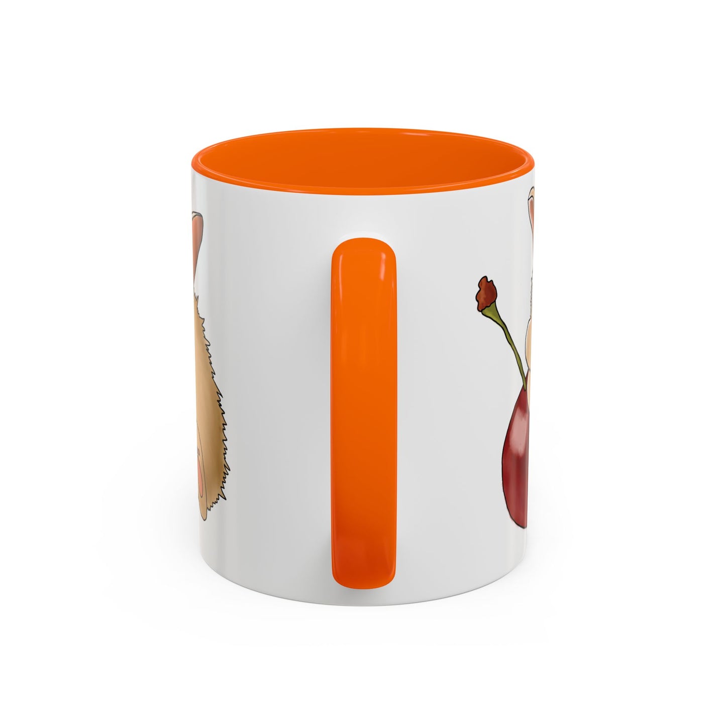 Adorable Bunny Accent Coffee Mug - Cute Animal Design for Kids and Adults