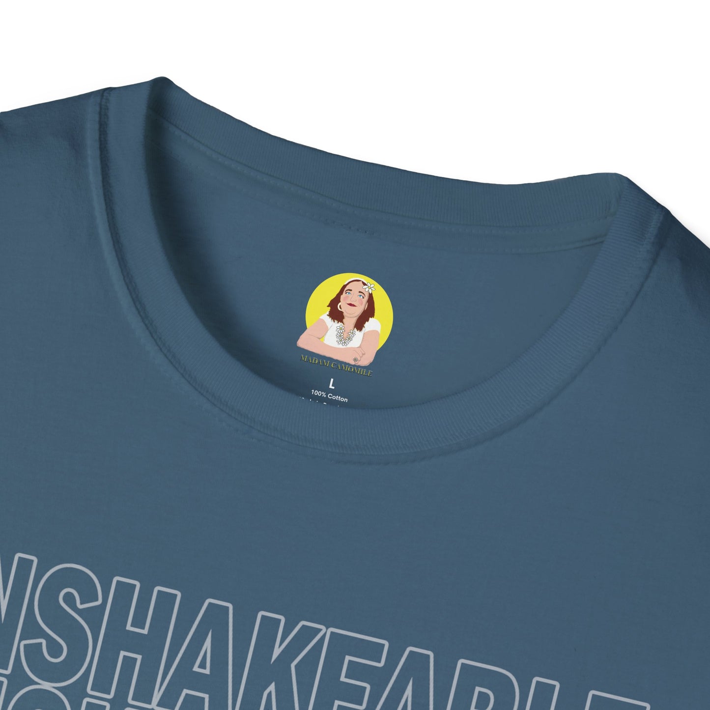 Unshakeable Floral T-Shirt, Motivational Tee, Casual Wear, Gift for Friends, Inspirational Apparel, Summer Fashion