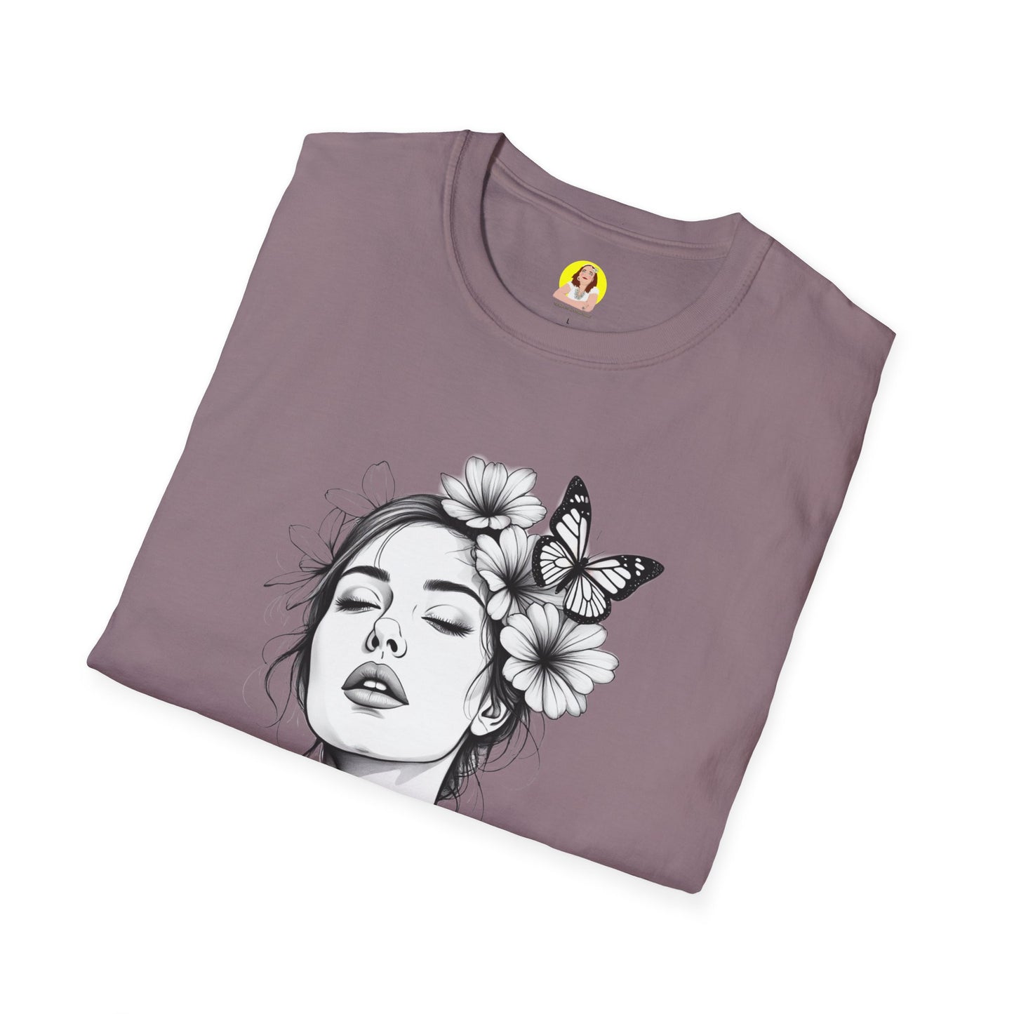 Empowering Floral T-Shirt, Inspirational Shirt, Self-Love Apparel, Gift for Her, Motivational Quote Tee