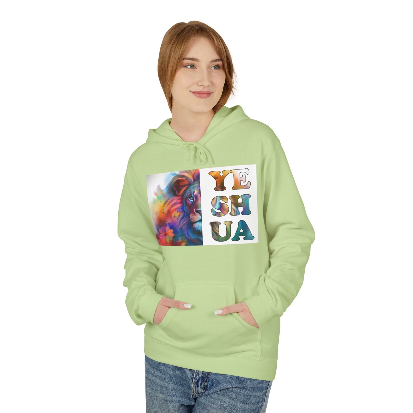 Lion Yeshua Hoodie - Unisex Fleece