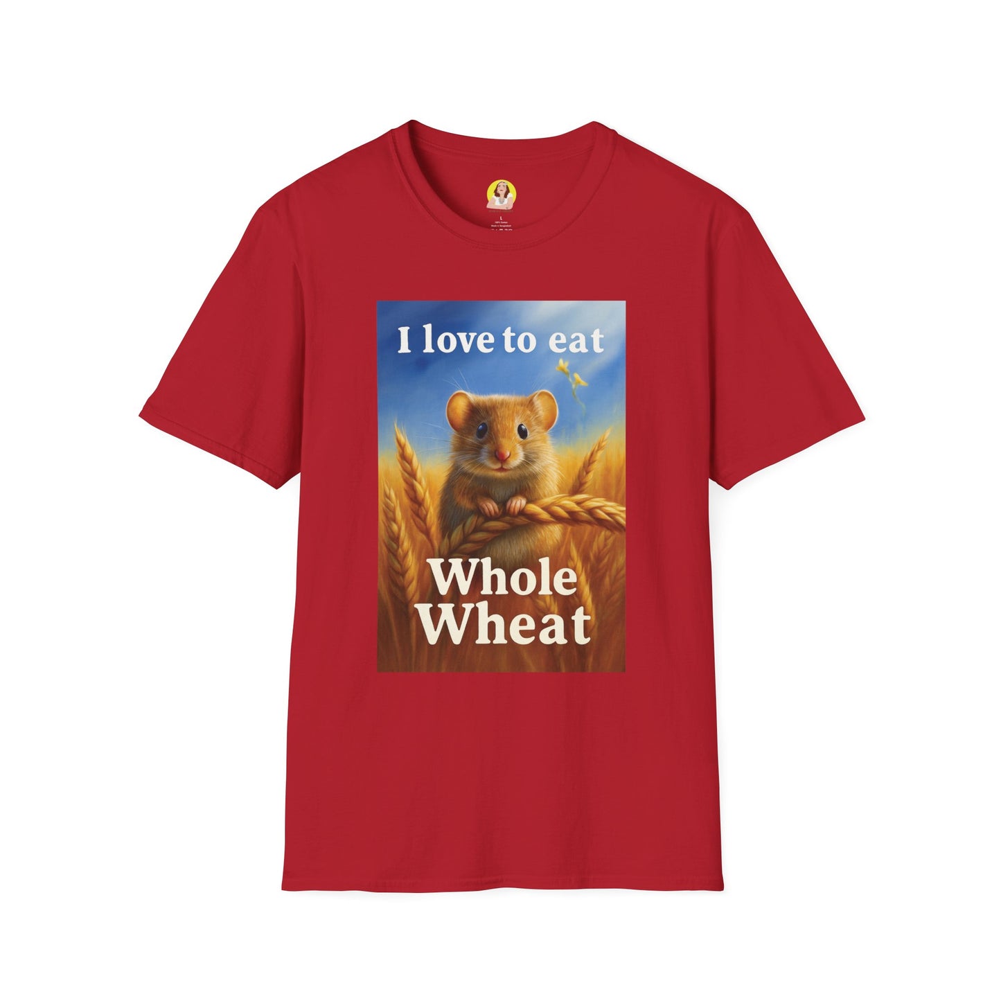 Cute Hamster Whole Wheat Unisex T-Shirt | Funny Animal Tee, Gift for Pet Lovers, Cute Shirt for Kids, Funny Hamster Gift, Animal Lover [...]