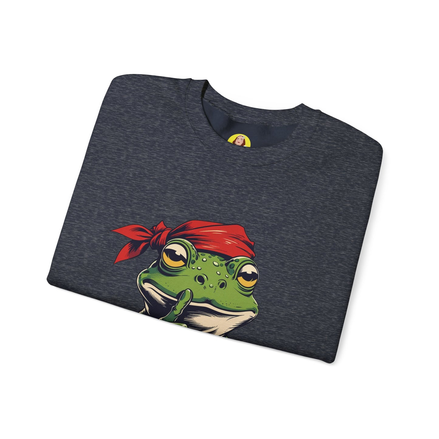 Frog Stop Complaining Sweatshirt, Funny Gift for Frog Lovers, Cozy Unisex Crewneck, Perfect for Relaxing, Gift for Friends