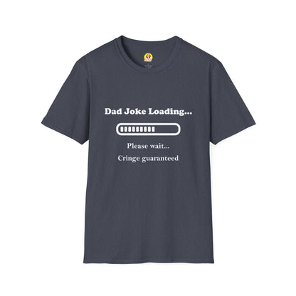 Dad Joke Loading Unisex Softstyle T-Shirt, Funny Gift for Dads, Father's Day Tee, Humor Apparel, Casual Wear