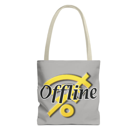 Offline Tote Bag - Stylish & Functional, Perfect for Everyday Use, Gifts, Shopping, Summer Outings, and Tech Lovers
